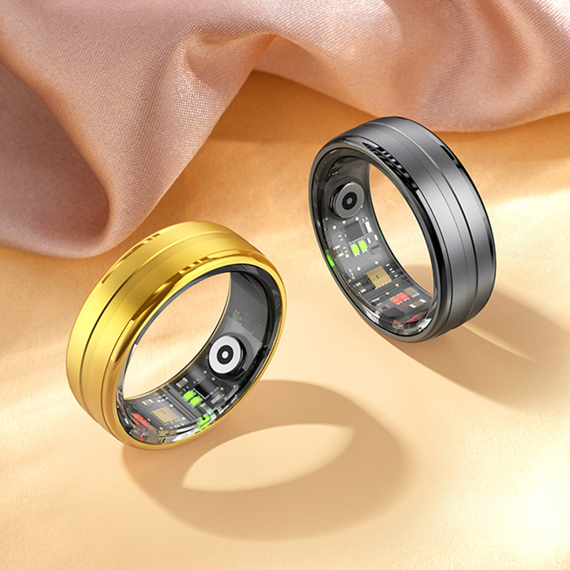 R06 Smart Ring Heart Rate Blood Oxygen Sleep Monitoring Step Counting Calories Multi-Sport Mode Smart Ring Cross-Border