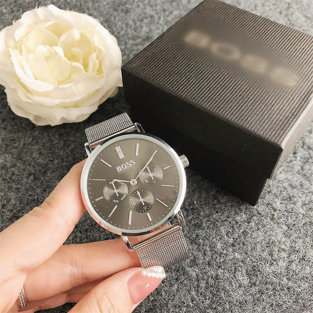 Made in China Quality Watch Fashion Men's Watch Designer Men's Watch Stainless Steel Mesh Strap Watch