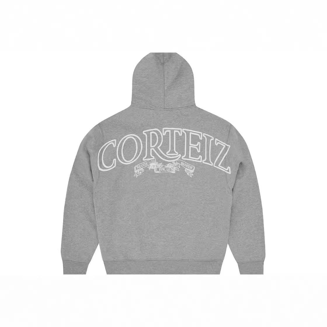 corteiz Alcatraz New Zipper Hoodie Loose High Street American Style Fashion Brand suit Printed Sweatpants Cross-border