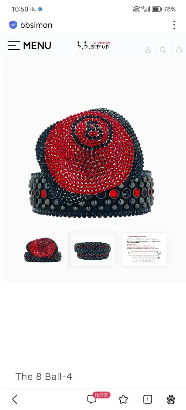 NewStyle,RhinestoneBelt.