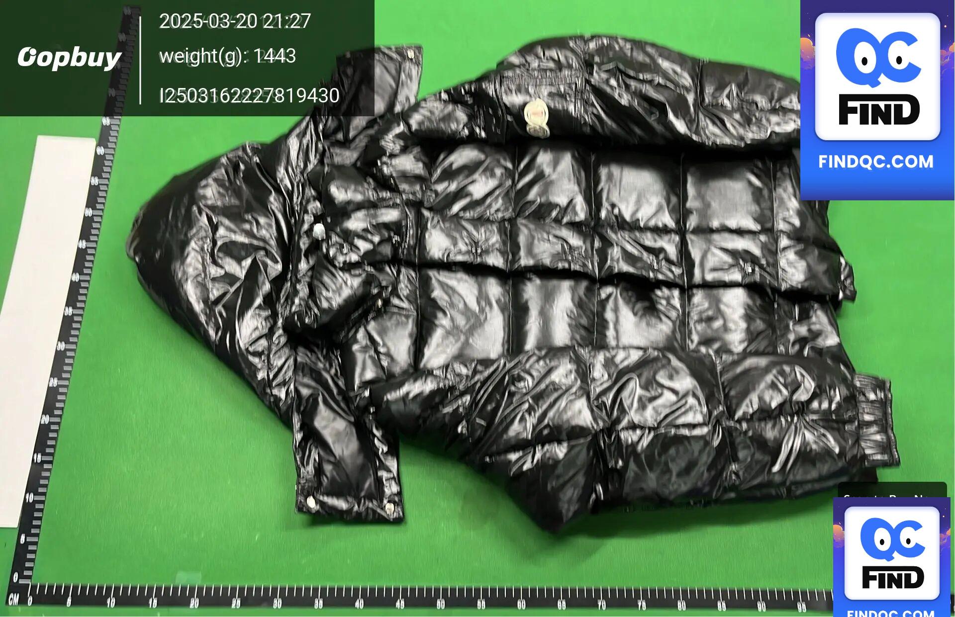70周年纪念款羽绒服男女同款鸭绒口 QC