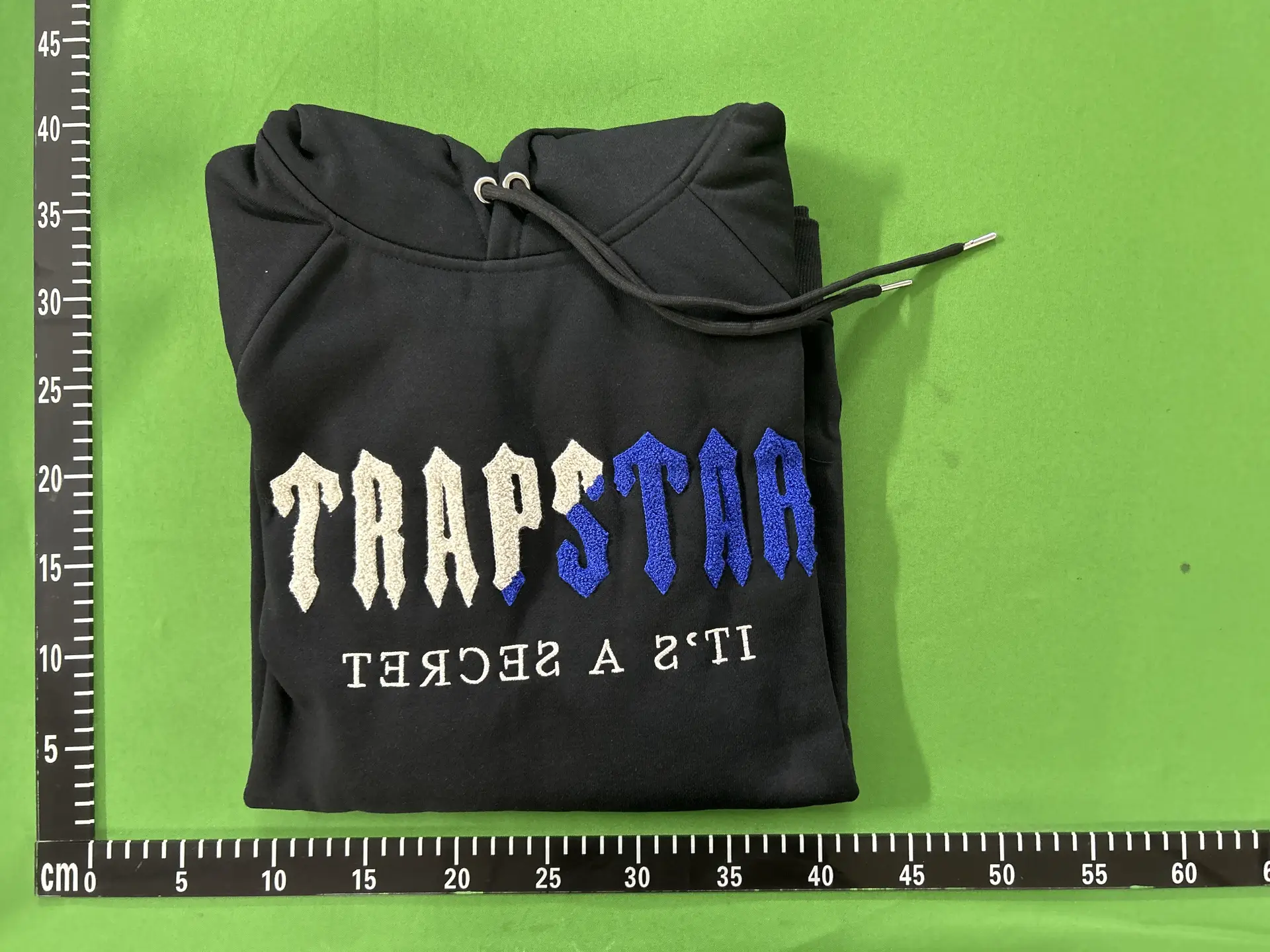 Trapstar autumn and winter casual sports suit hooded sweatshirt pants pullover simple letter drawstring top pants