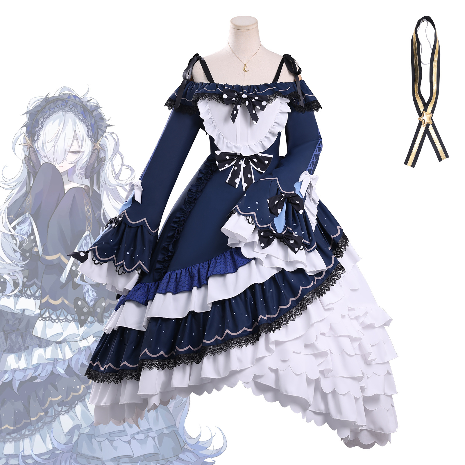 Yi Meng Magic Girl Witch Trial Cos Natsume an'An 2D Anime Game Cosplay