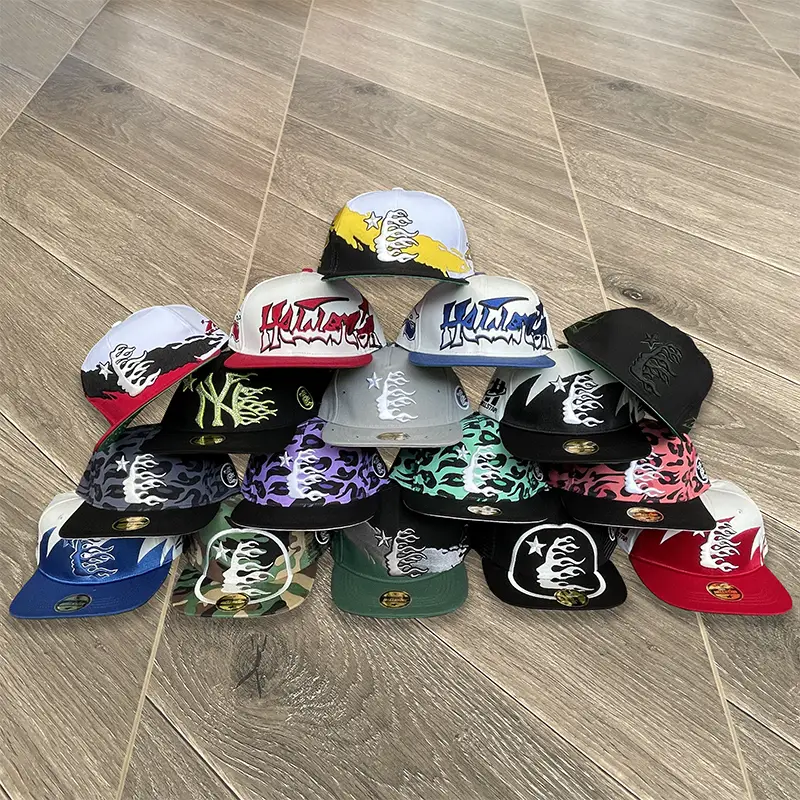 Hellstar Studios Fitted Hat Embroidered Logo Men's and Women's Casual Sports Baseball Hat