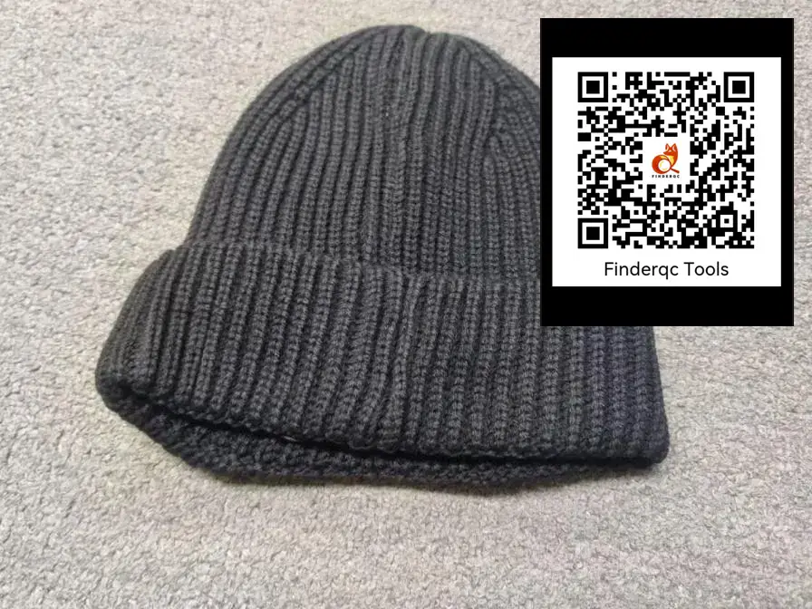 C.P. Company Wool Goggle Beanie Dark Grey