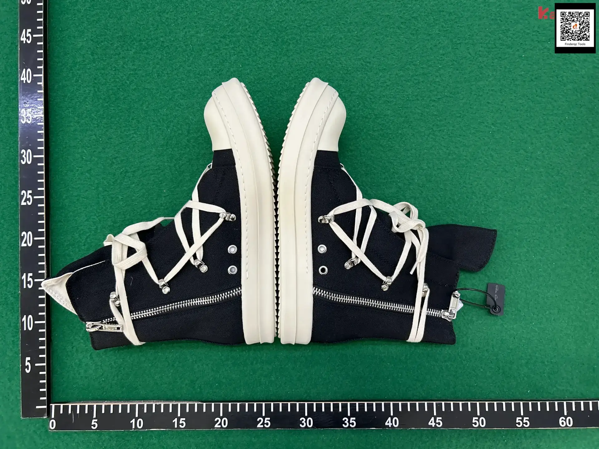 Rick Owens DRKSHDW High Top Black