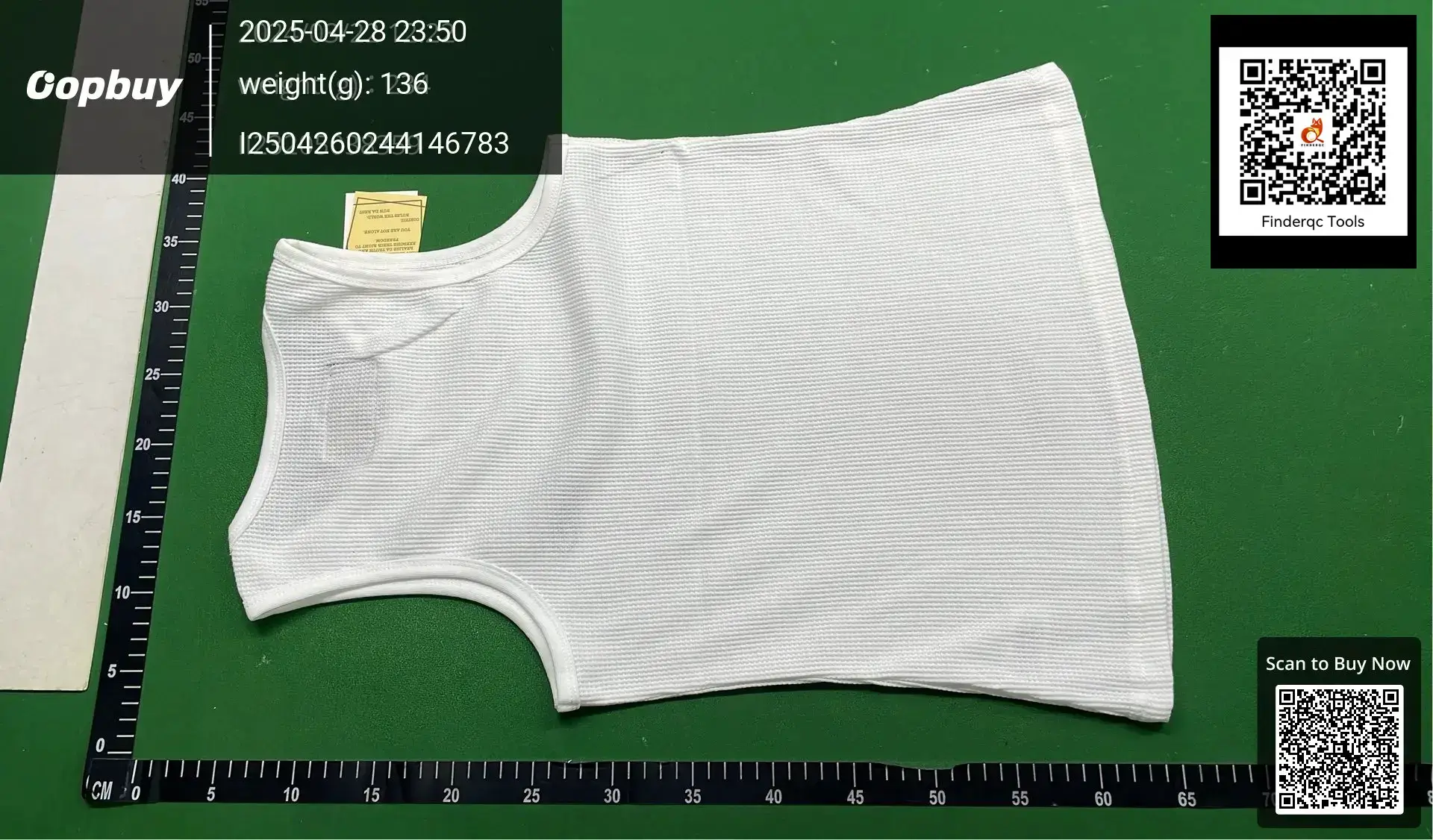 White Waffle Knit Tank Top