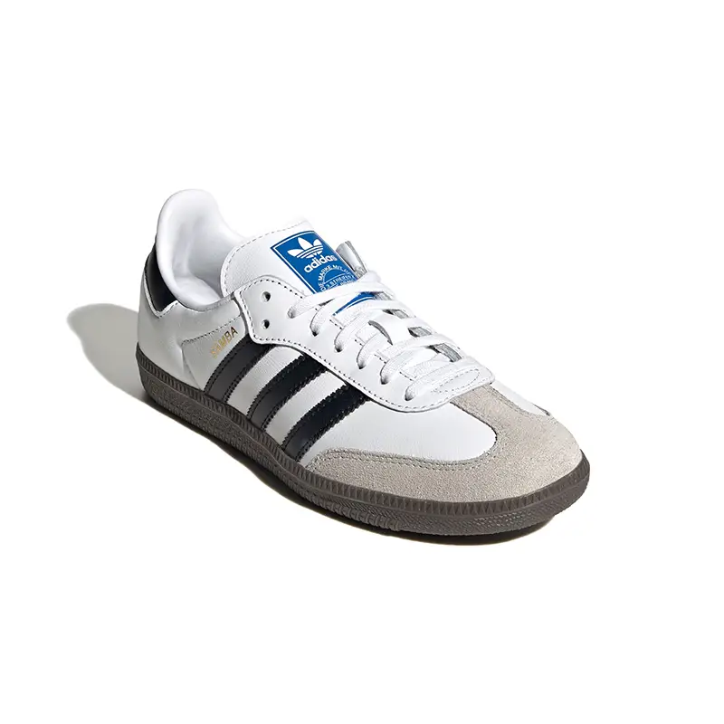 Adidas Clover Men's and Women's Large kids Samba Moral Training Shoes 25 Winter and Spring T-Head Shoes Shoelace Sneakers Jq4112