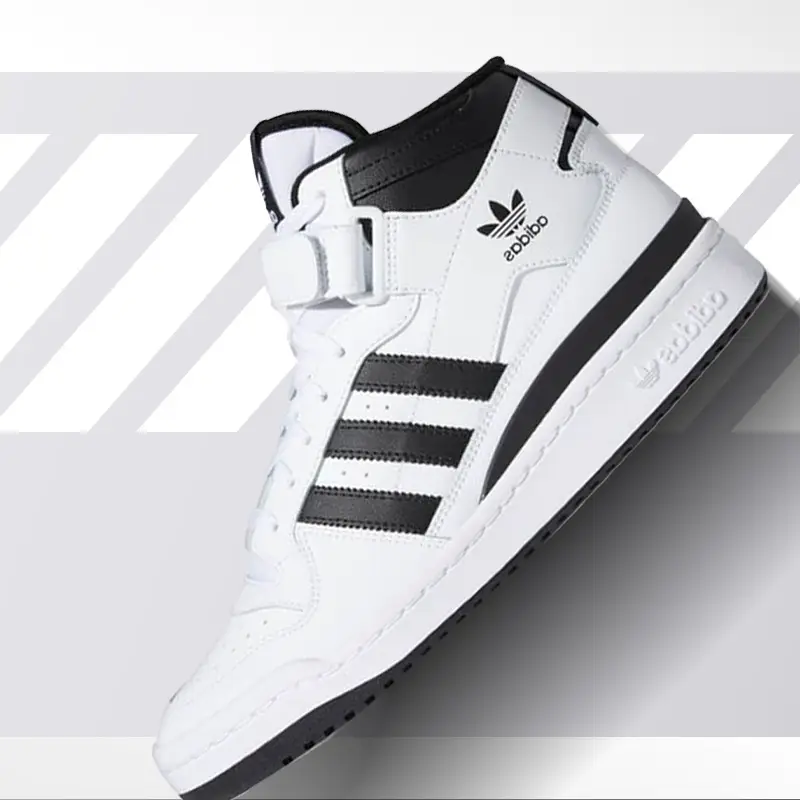 Adidas/Adidas Official Authentic Clover Forum Mid High-Top Men's Casual Sneakers Fy7939
