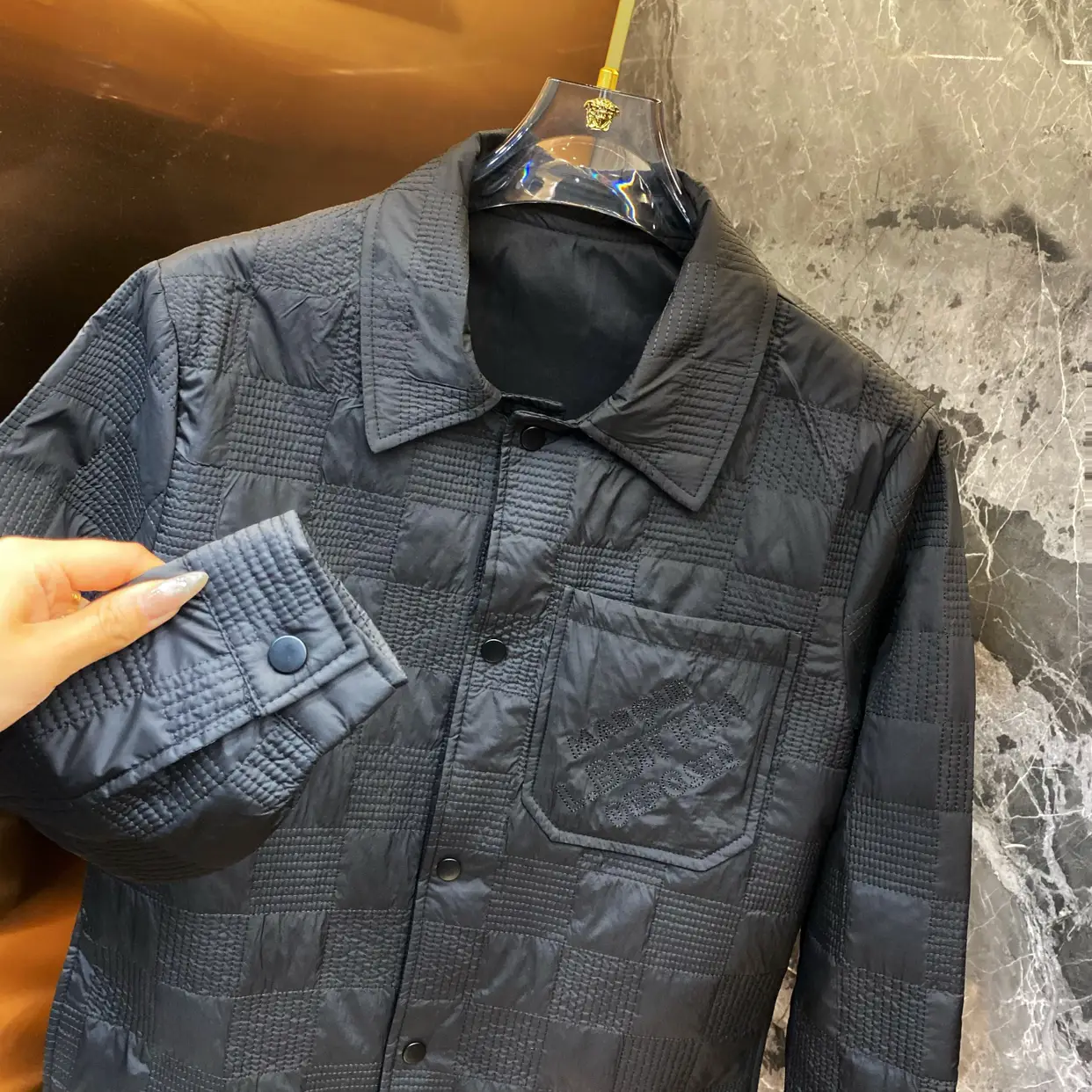 Winter New arrival Lapel Cotton Jacket silm Men European Goods Trendy Casual Easiest for match Outwear Influencer Picks Top Cotton Jacket
