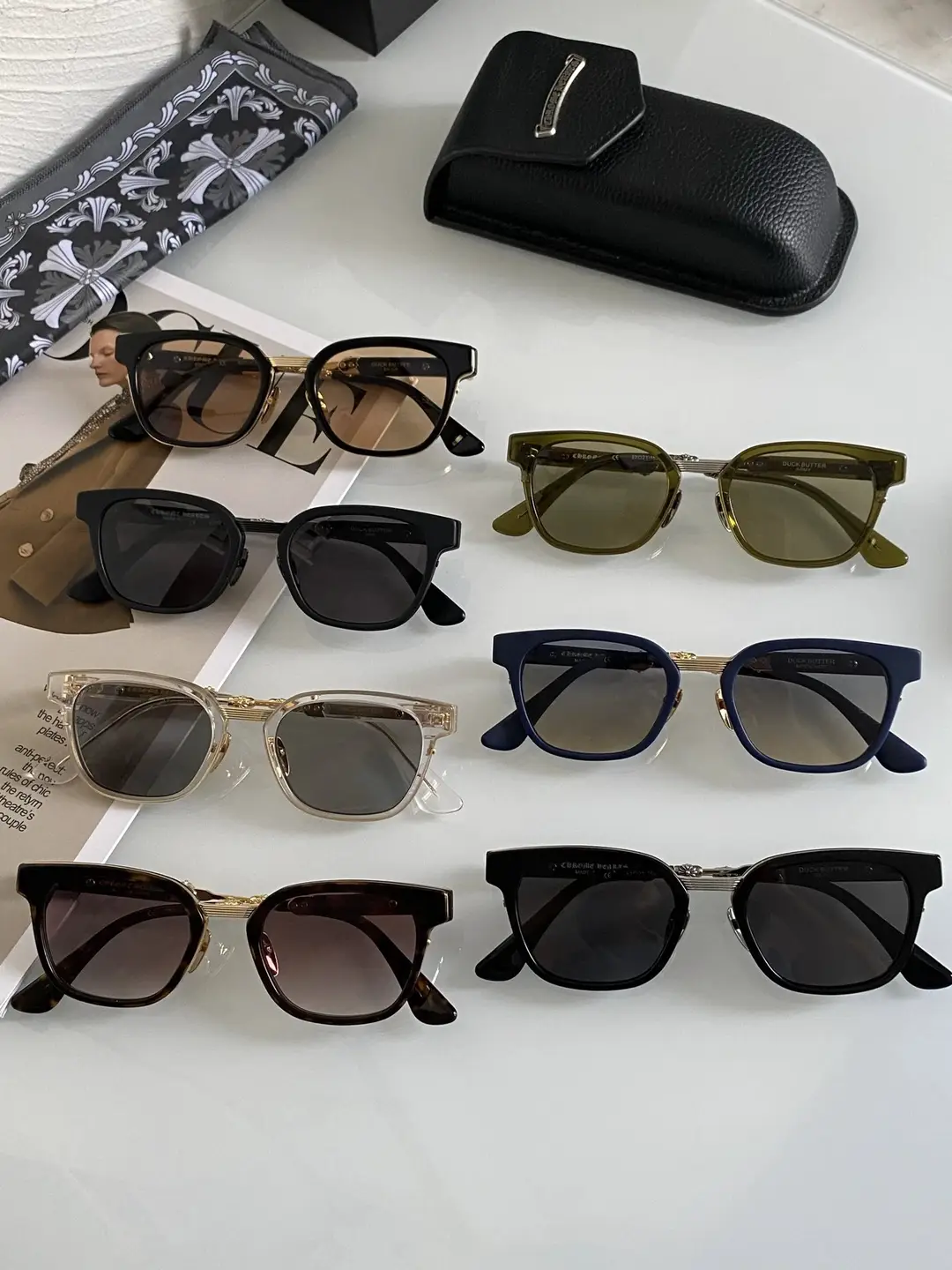 【Titanium Batch】 Model：DUCK BUTTER Sunglasses SIZE：52口21-152