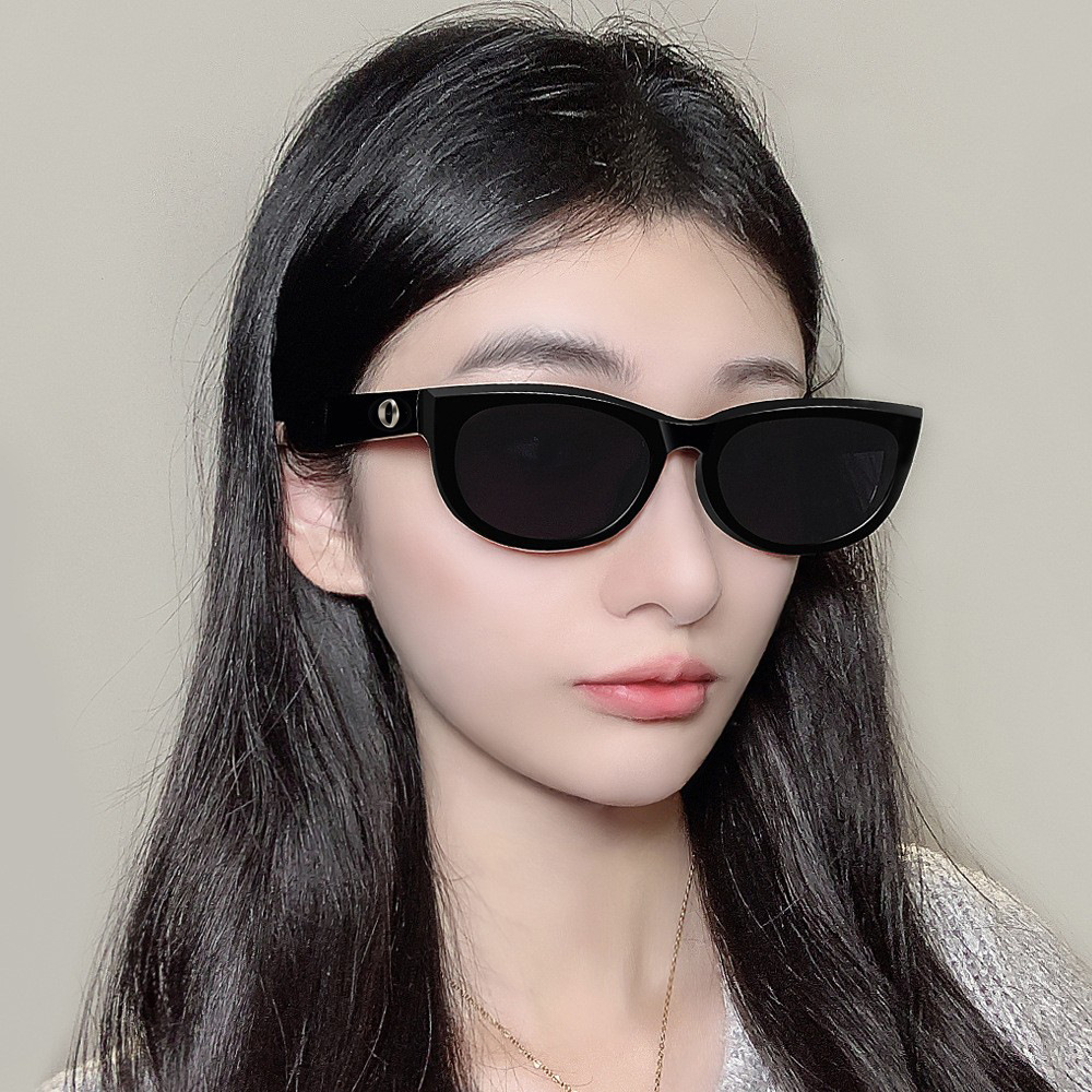 Gm Starry Sky Popular Sunglasses Female Ins Street Photography Hip-Hop Retro Sunscreen Small Frame Sunglasses High-End Polarized Glasses