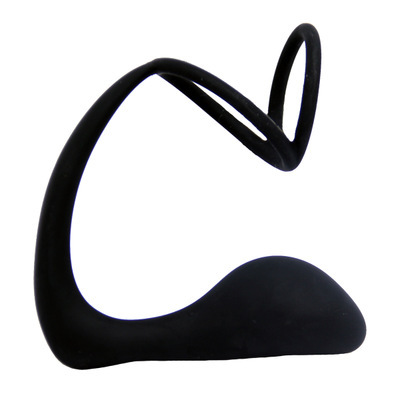 Back court lock ring double ring G-spot anal stimulation prostate massager sex toys wholesale foreign trade