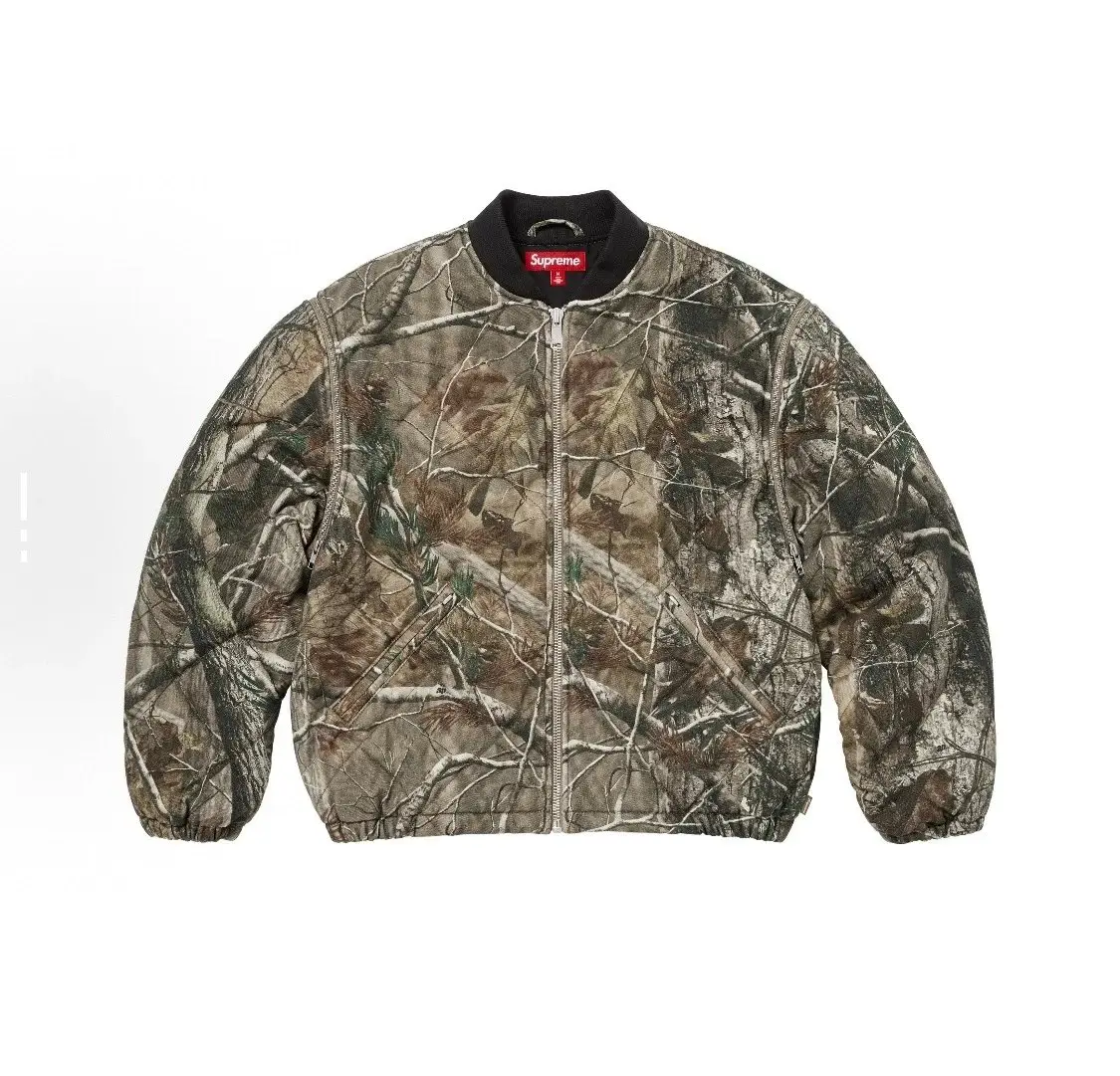 Zippered hooded sweatshirt