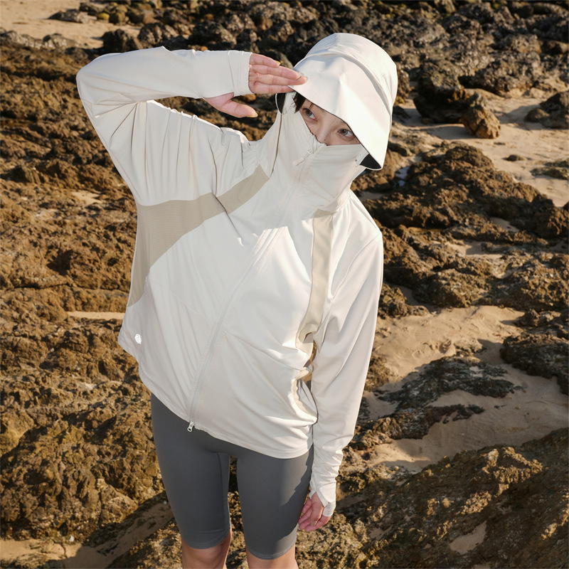 New Summer Ice Silk Sun Protection Clothing for Couples, Anti-Uv, Comfortable and Versatile, Ice-Feeling, Breathable Sun Protection Clothing, Trendy