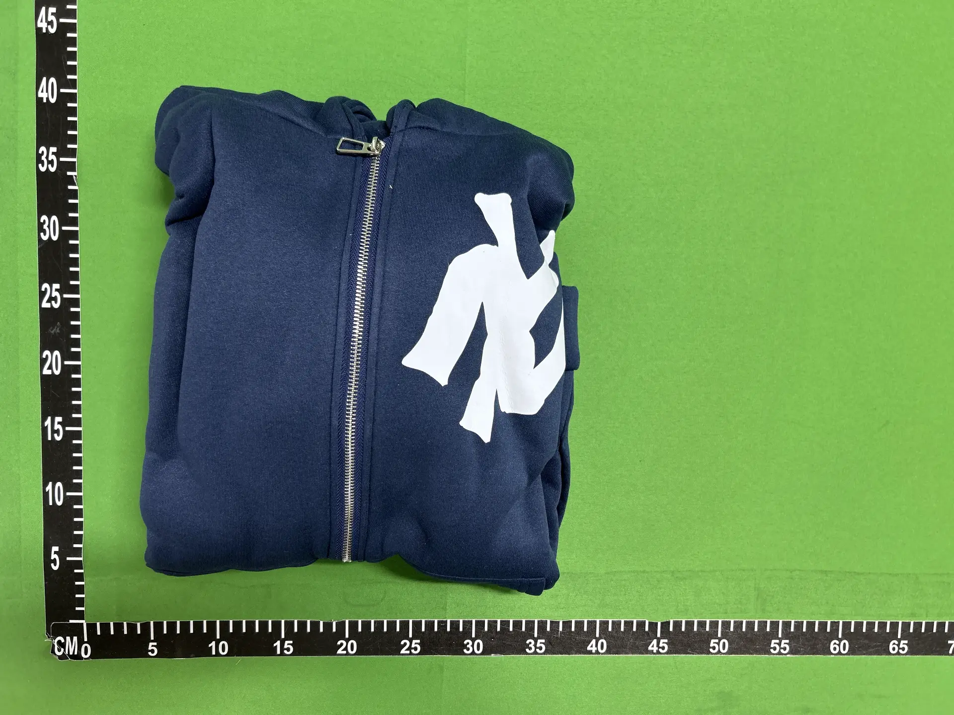 Kappa Full Zip Hoodie Navy