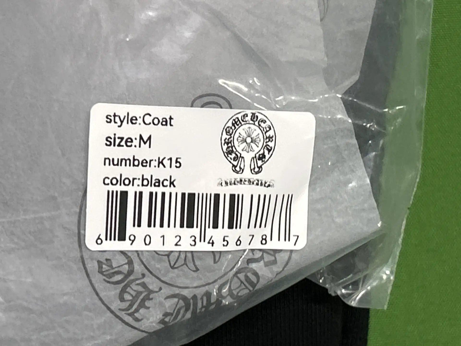 Chrome Hearts Coat black