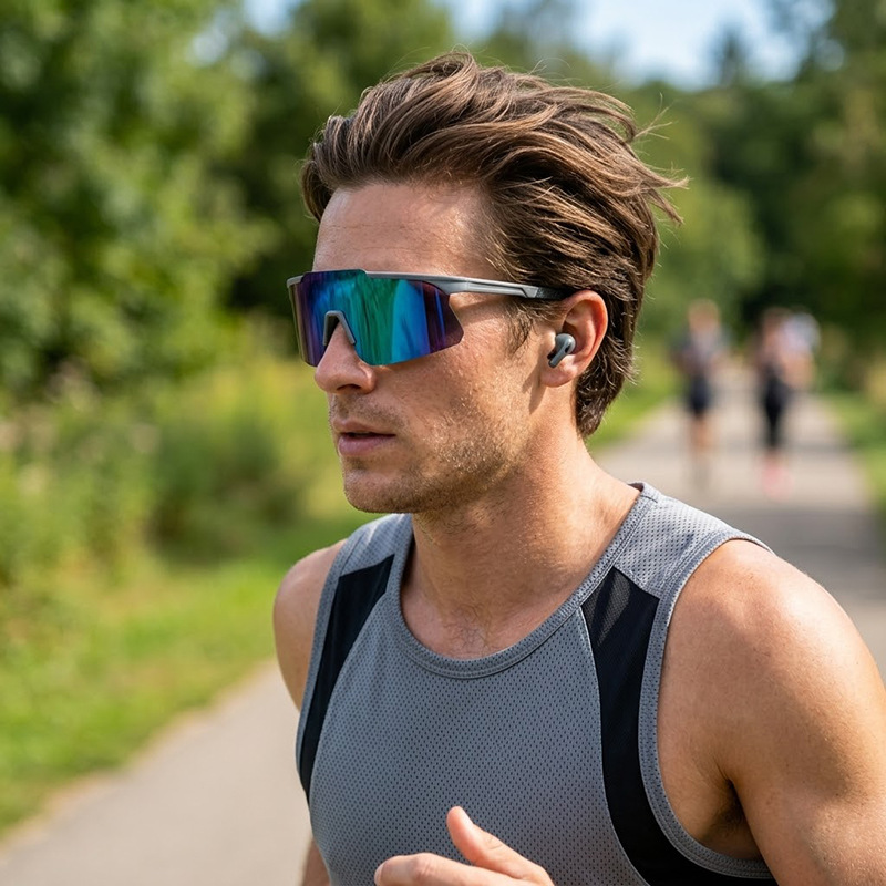 Cycling Glasses Bicycle Myopia Sports Sunglasses Outdoor Day and Night Running Windproof Mountaineering Sunglasses