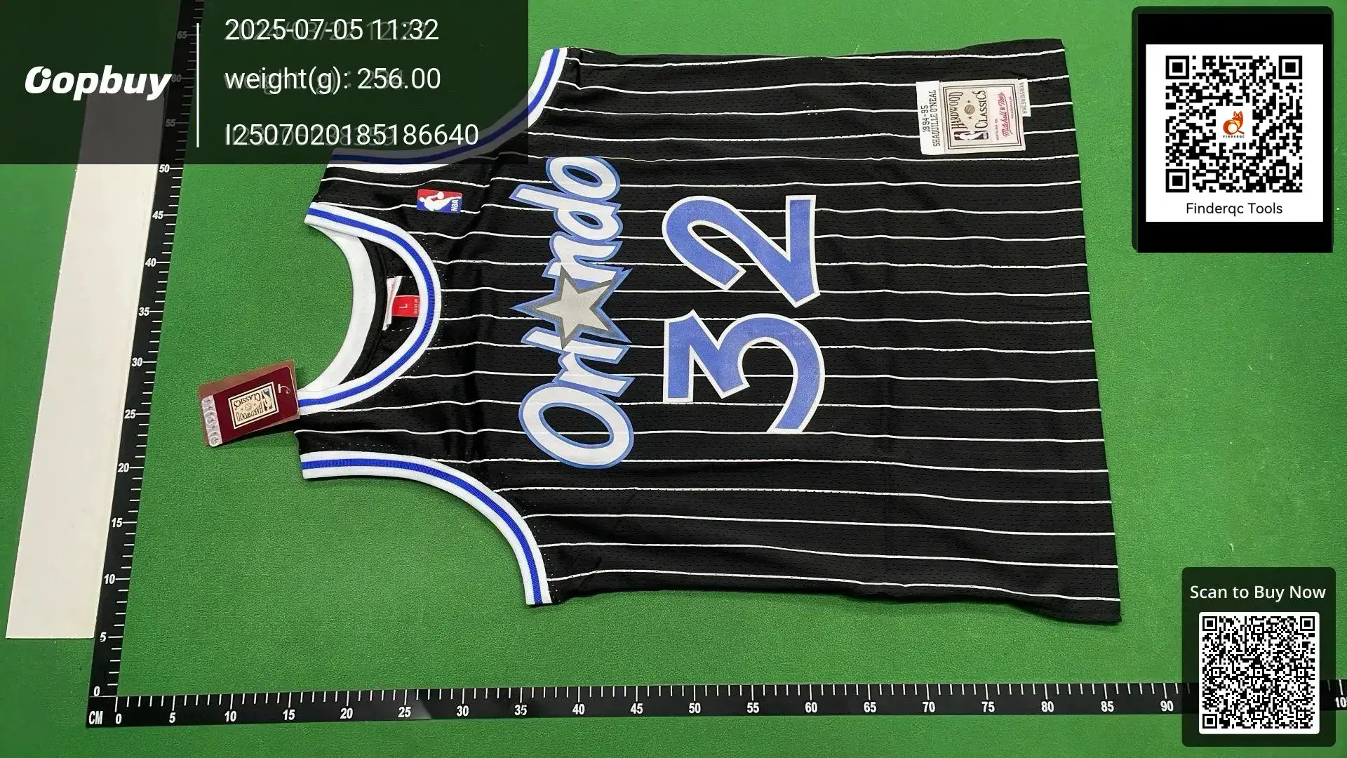 Mitchell & Ness Orlando Magic Shaquille O'Neal 32 Basketball Jersey