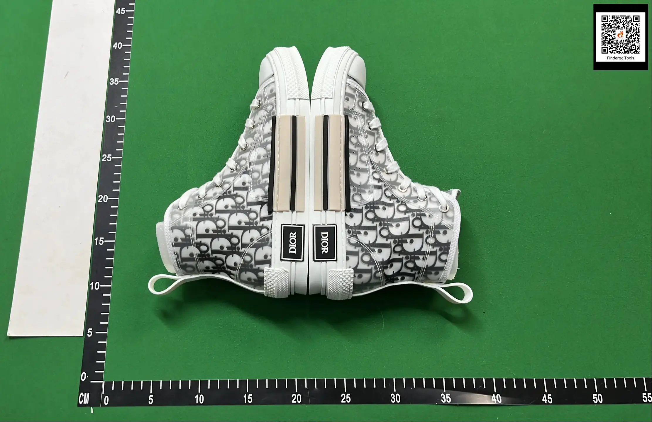 Dior B23 High Top Sneakers White Oblique