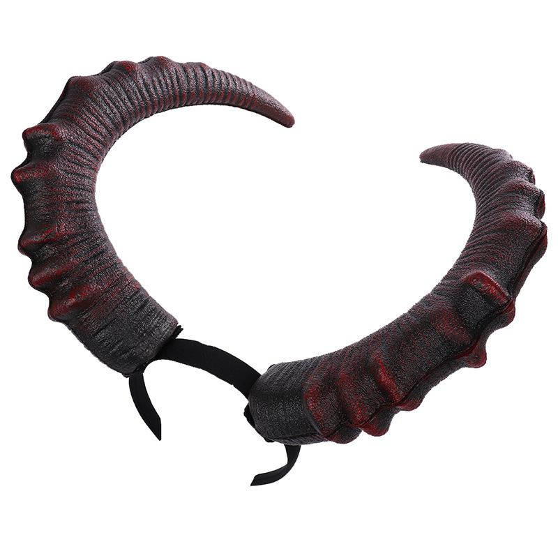 Halloween Headwear Funny Horror Props Carnival Party Decoration Demon Horn Headband Ghost Festival Prom Supplies