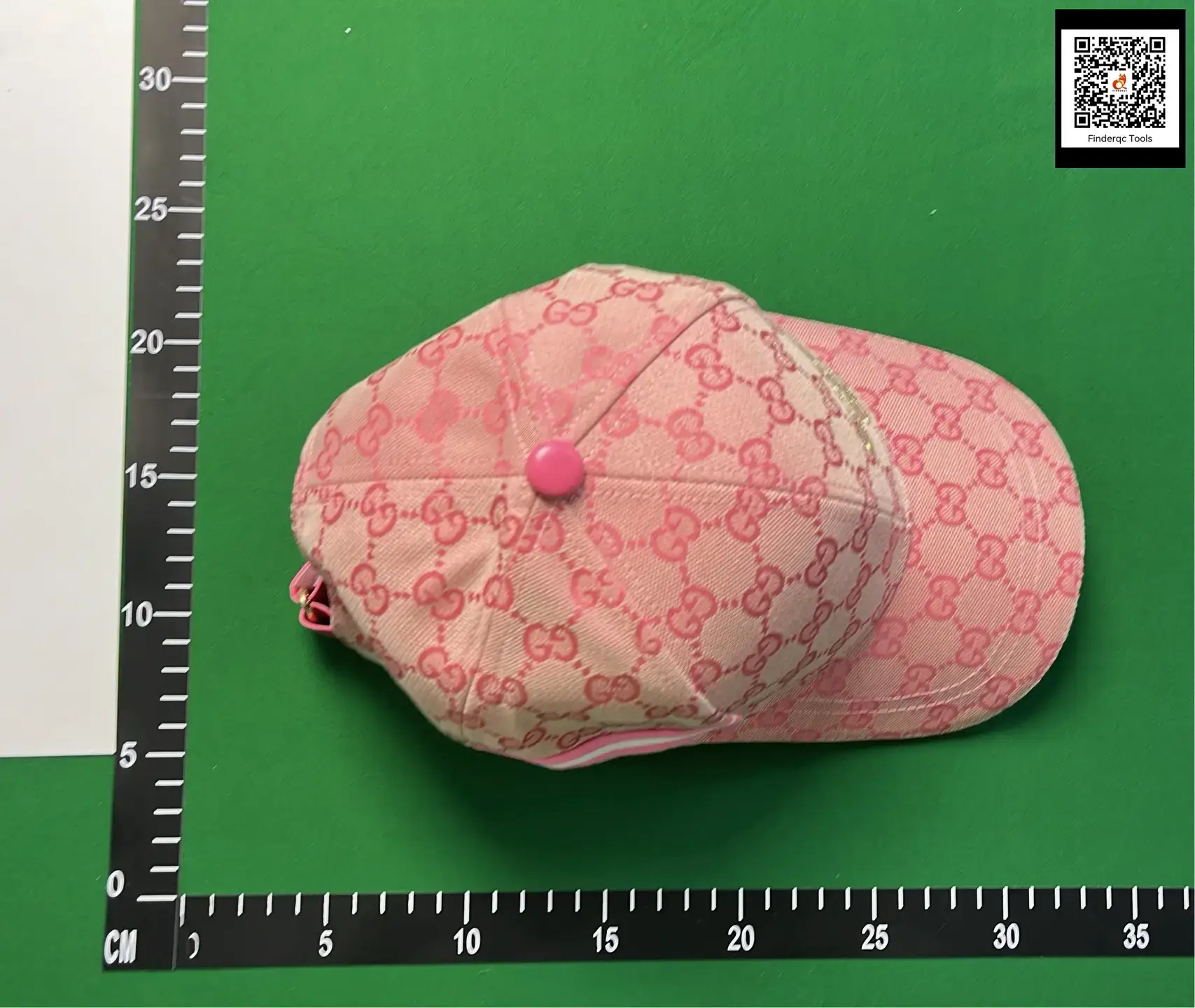 Gucci GG Monogram Baseball Cap Pink
