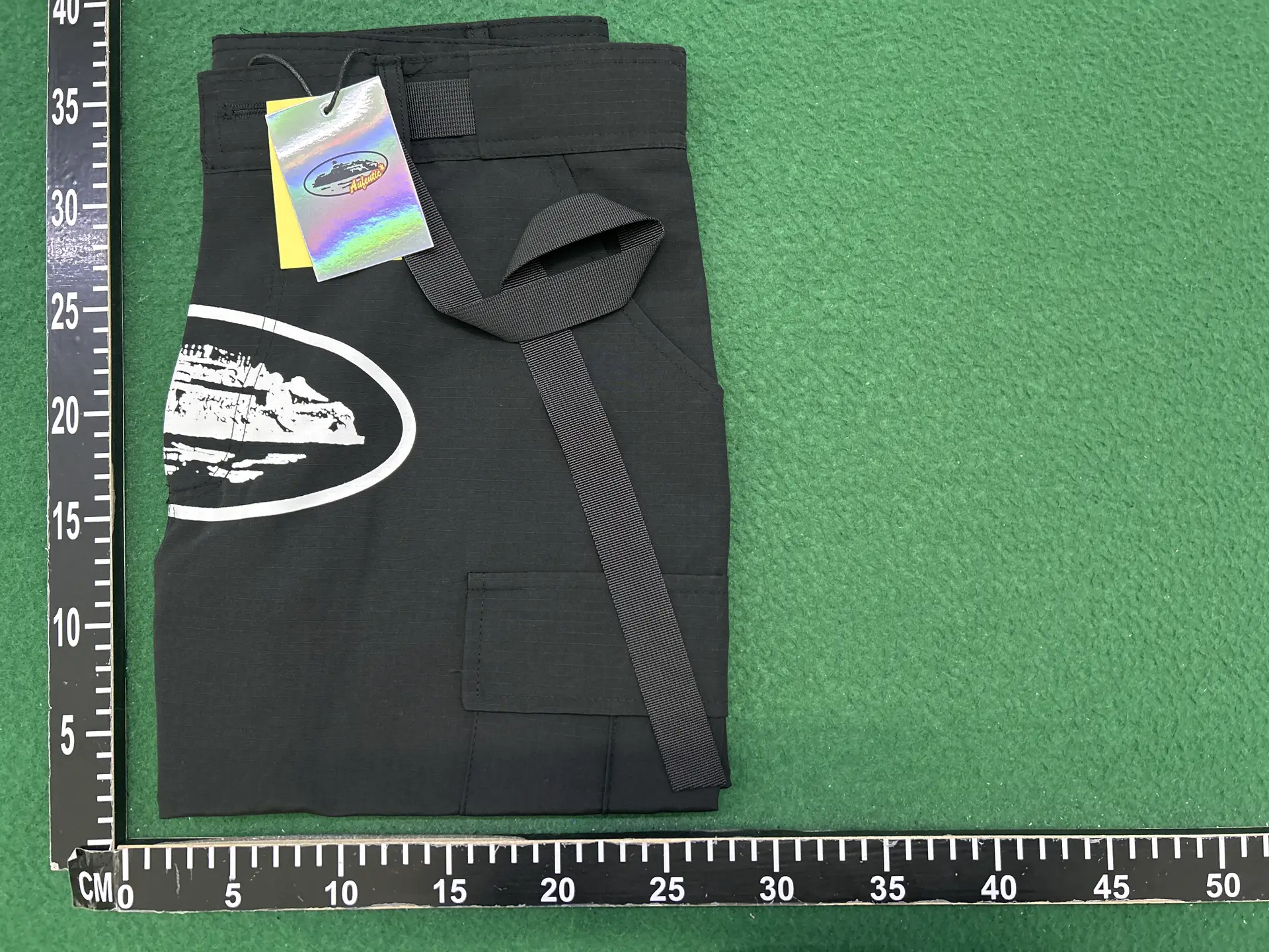 American High Street Multi-Pocket Cruise Print Cargo Shorts Men's Trendy Summer Loose Five-Point Shorts
