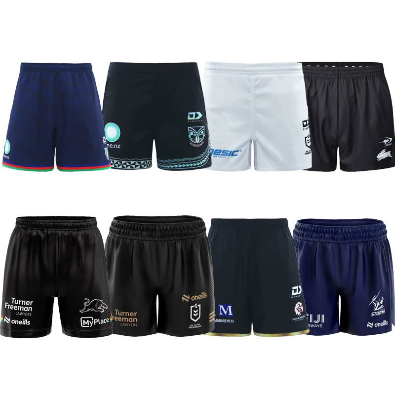 2025NRL, Melbourne, Australia, Black Panther, Indigenous Man, Sea Eagle, Olive Shorts, Rugby Shorts