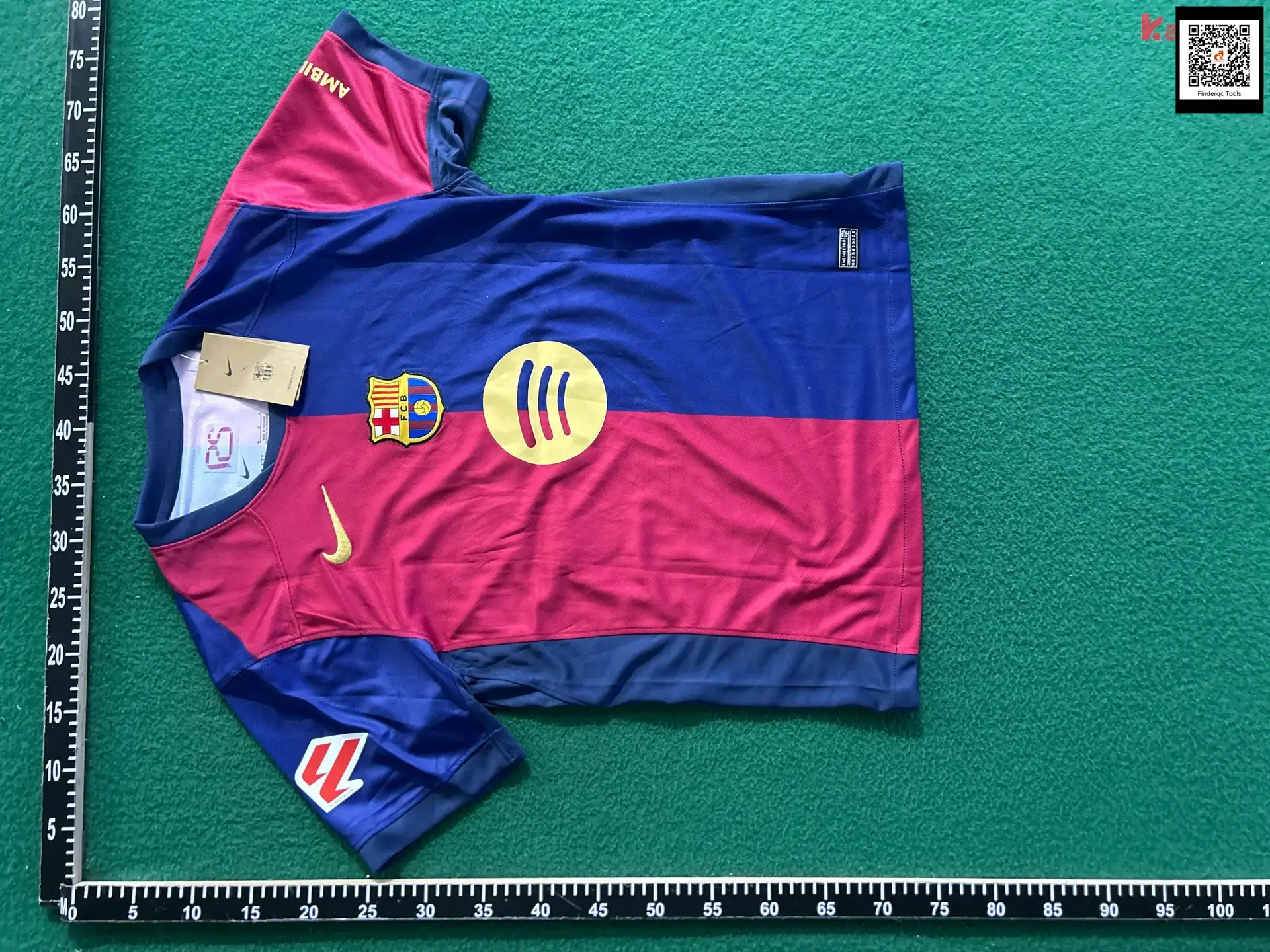 24/25 Barcelona Football Uniform Lewandowski Mal Raphinha Gavi De Jong Home and Away Fan Version Jersey