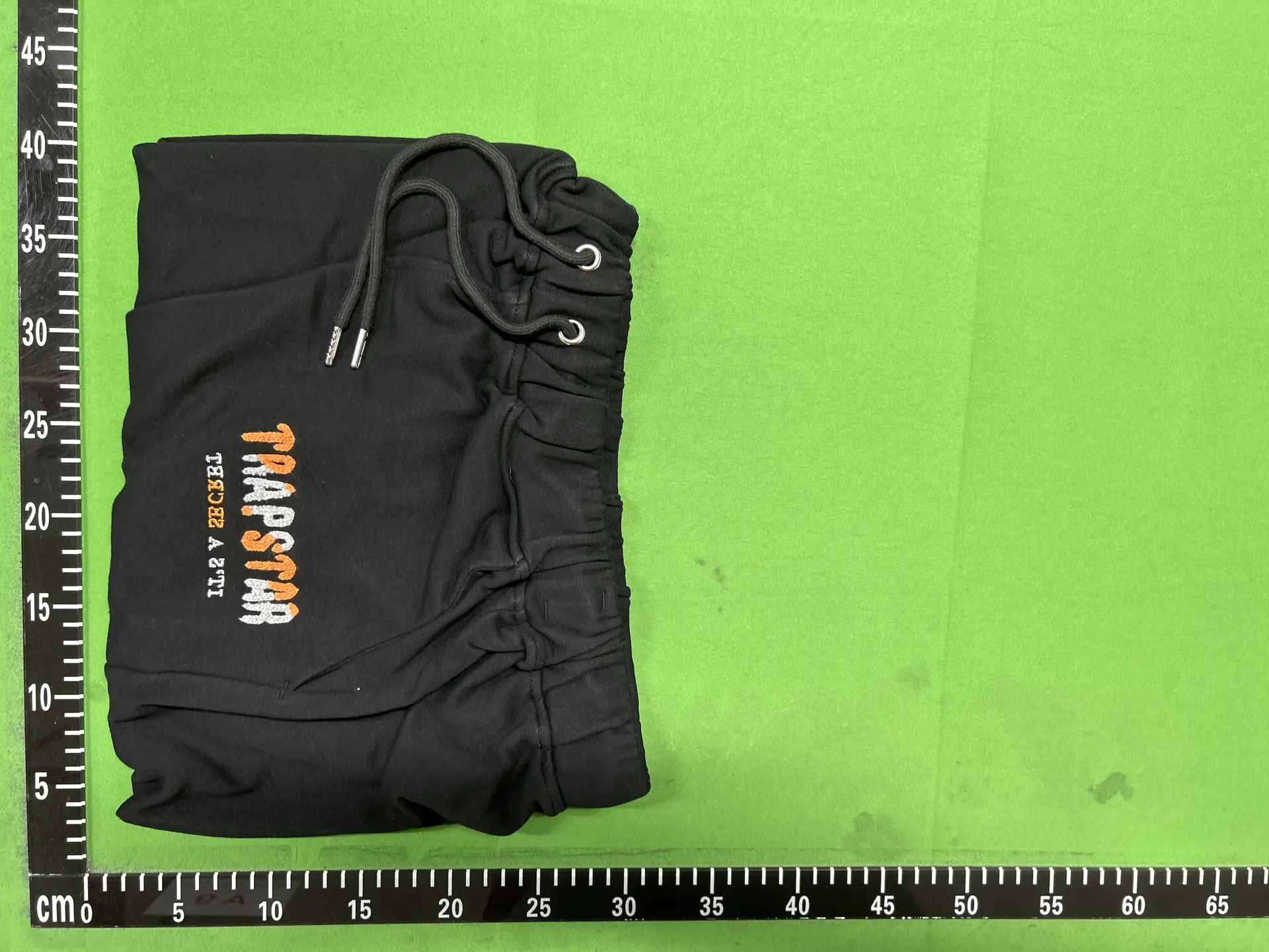Trapstar Embroidered Black Shorts