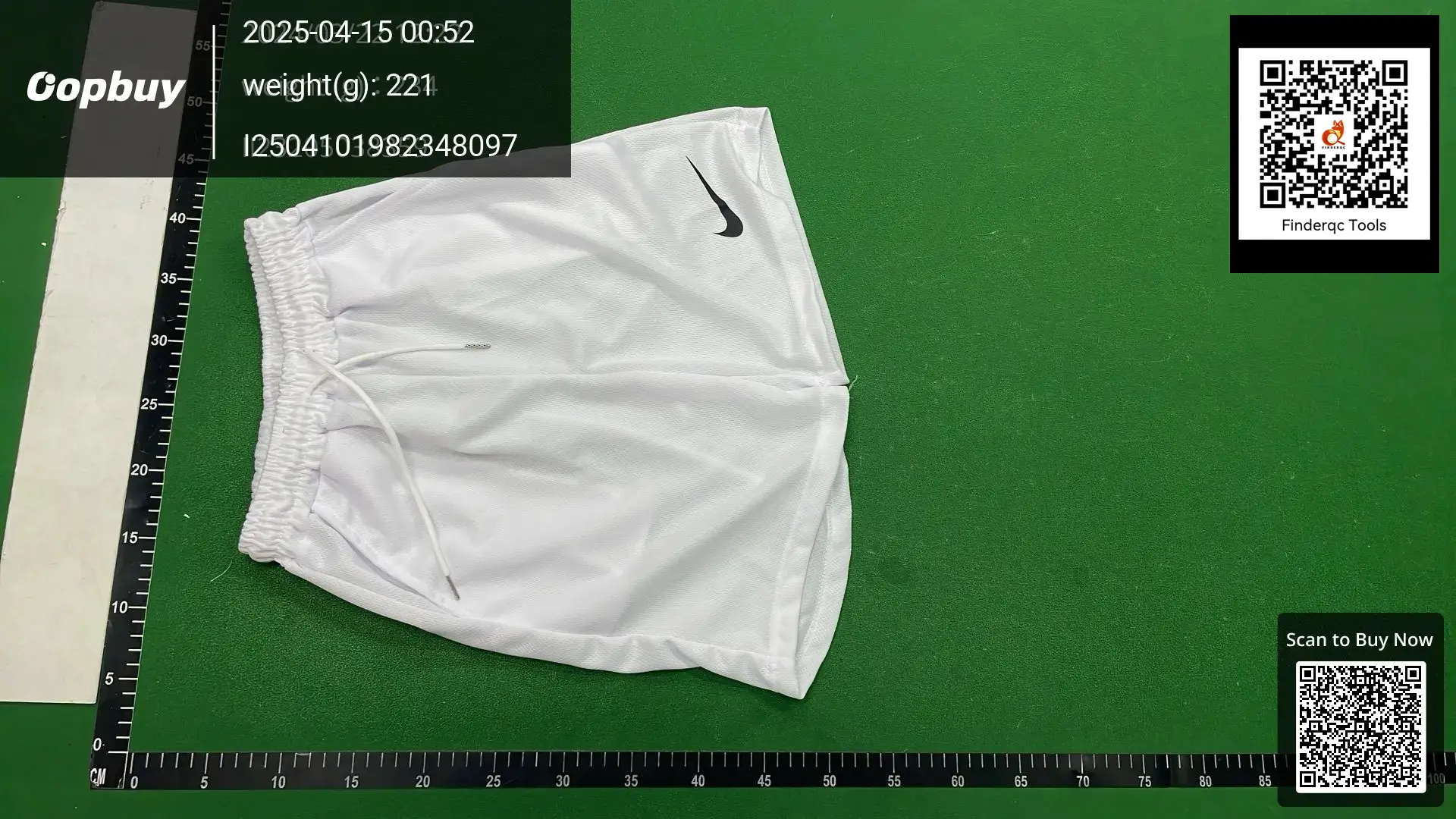 Nike White Shorts