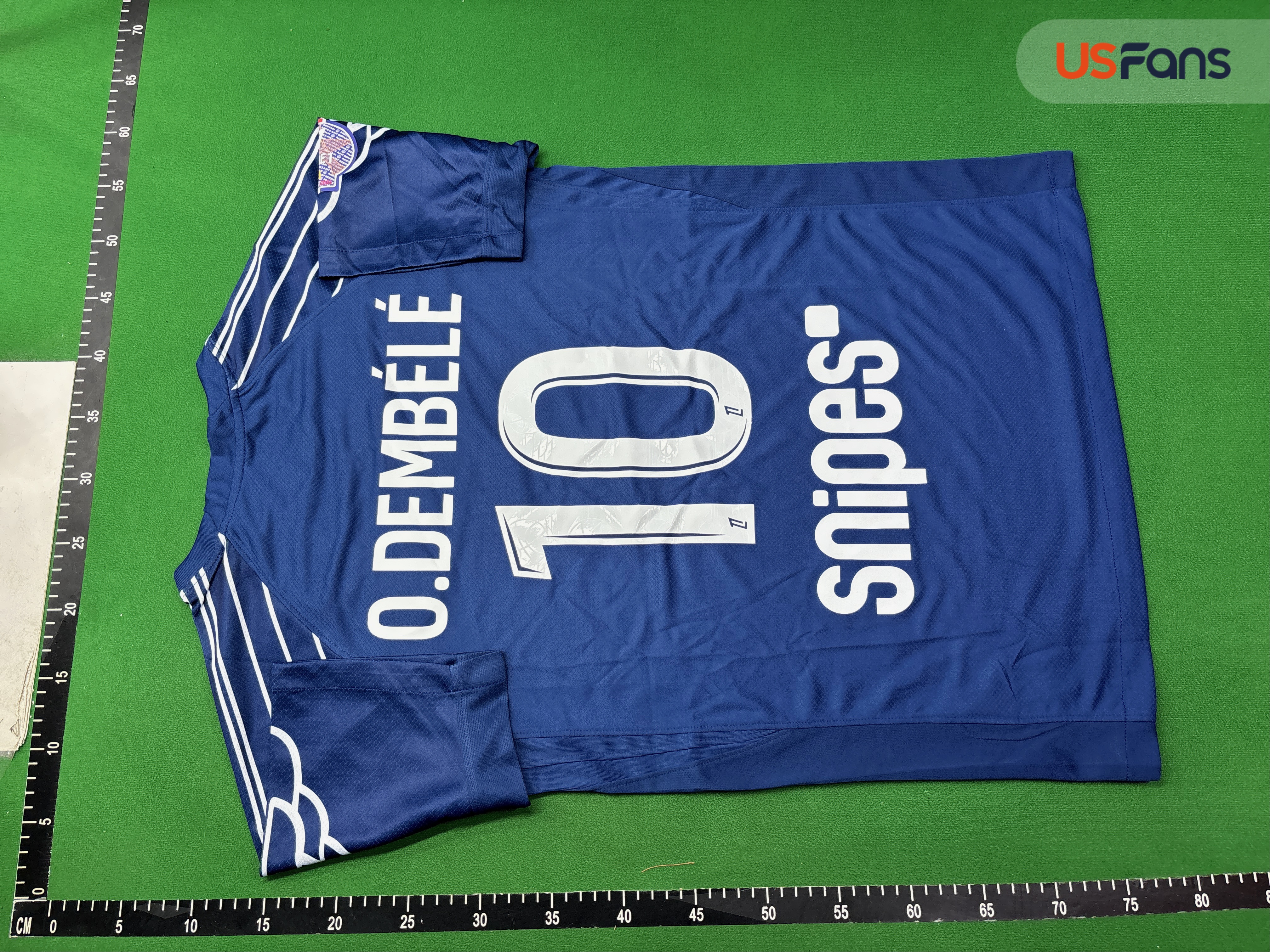 2425 Paris Sanke Jersey Fans Edition No. 10 Dembele No. 2 Hakimi No. 19 Li Gangren adult jacket — QC-Foto 3