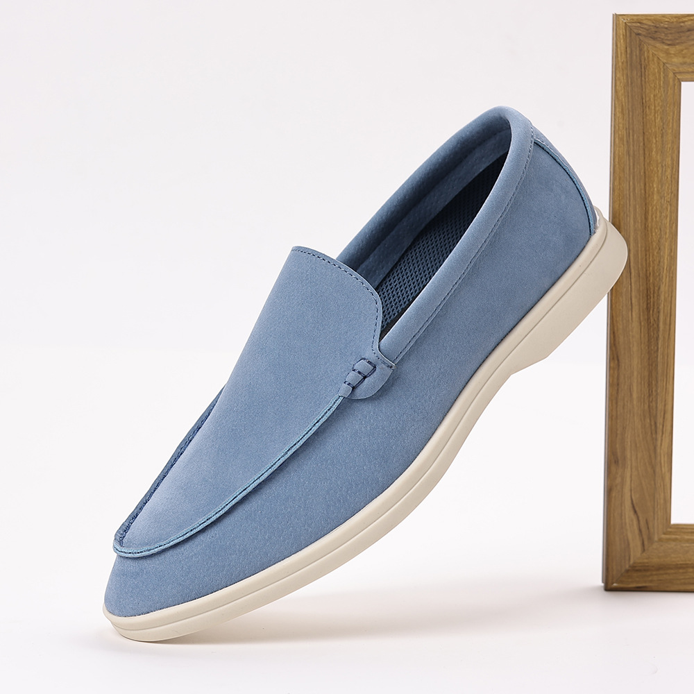 Carefully Selected Men's British-Style Loafers, Retro Casual Slip-On Shoes Foto QC de 1688 na Qualit.ly