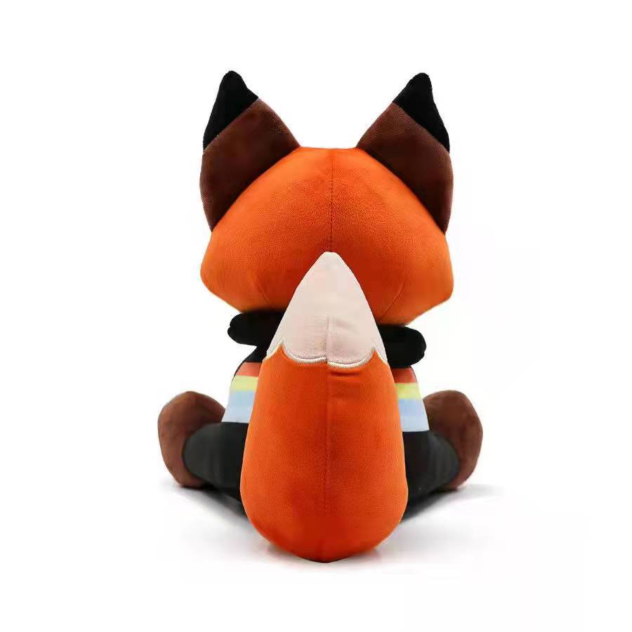 Spot cross-border new online red Fundy Sit plug doll cartoon fox Plush toy children's gift