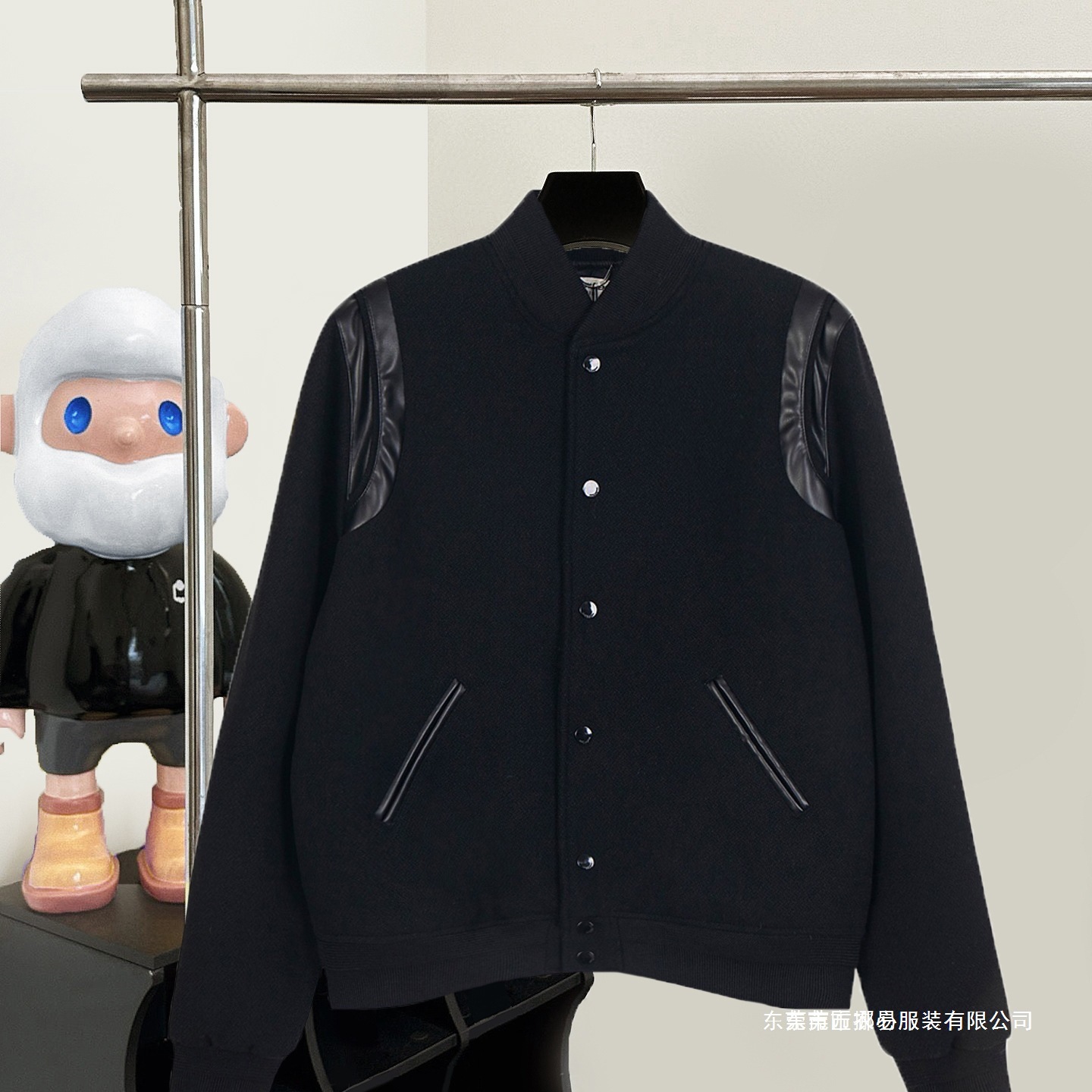 Correct Version of Slp Style Sheepskin Threaded Trendy Brand Y Brand High Version Men's and Women's Wool Densely Woven Baseball Jacket Jacket QC-foto från 1688 på Qualit.ly