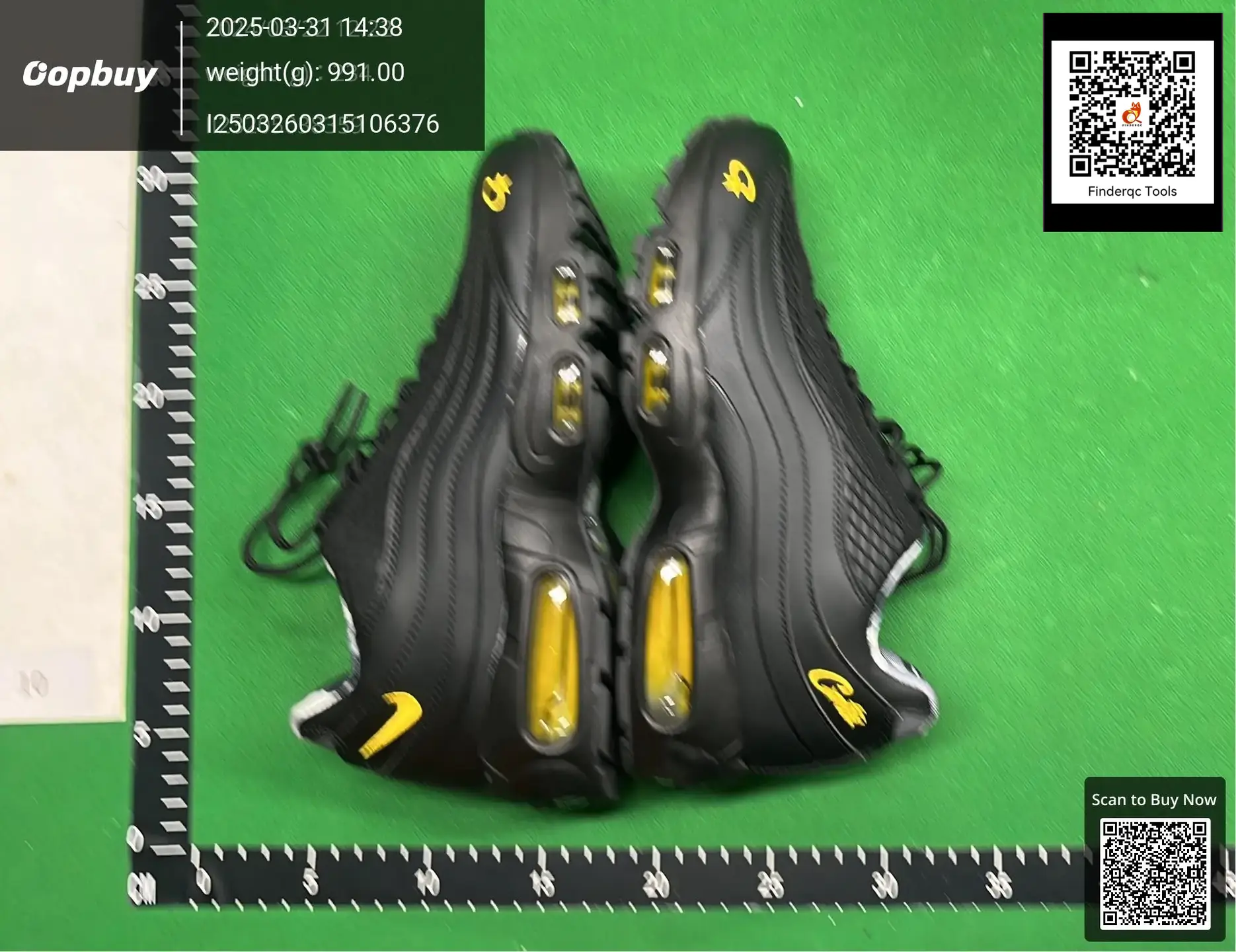Nike Air Max Plus Black Yellow