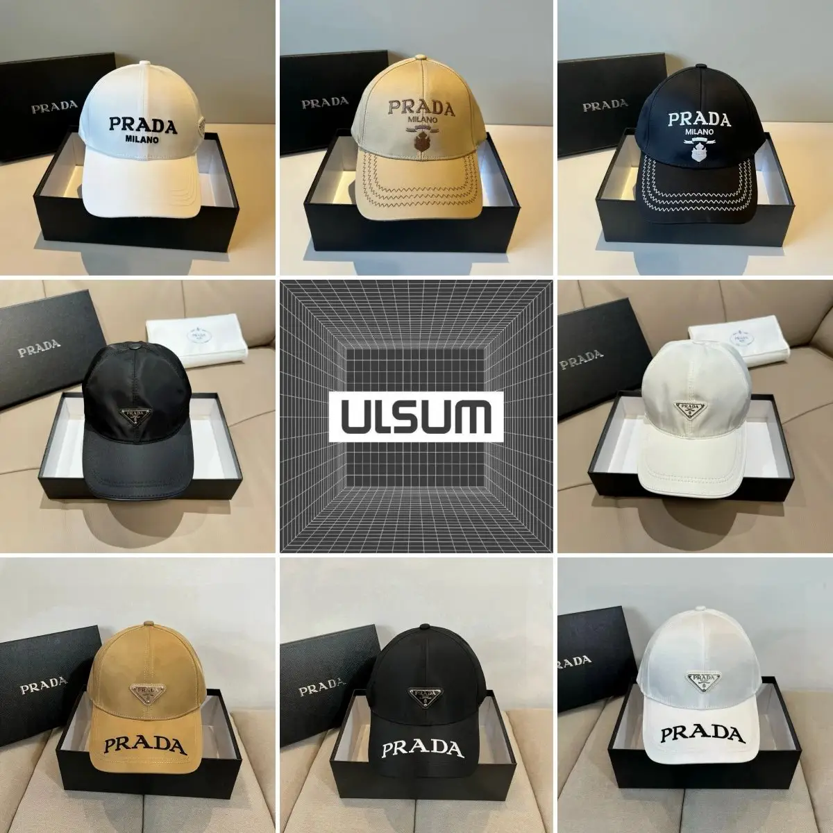 2025ss ULSUM store P cap