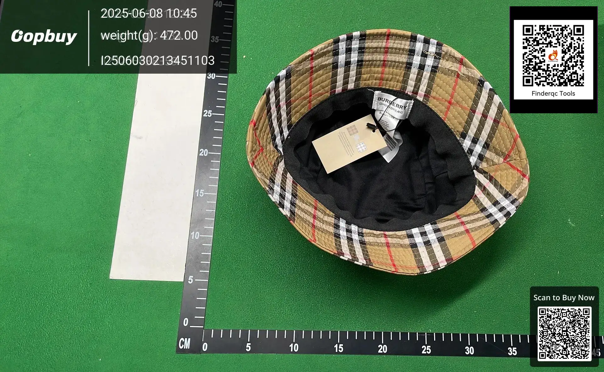 Burberry Bucket Hat
