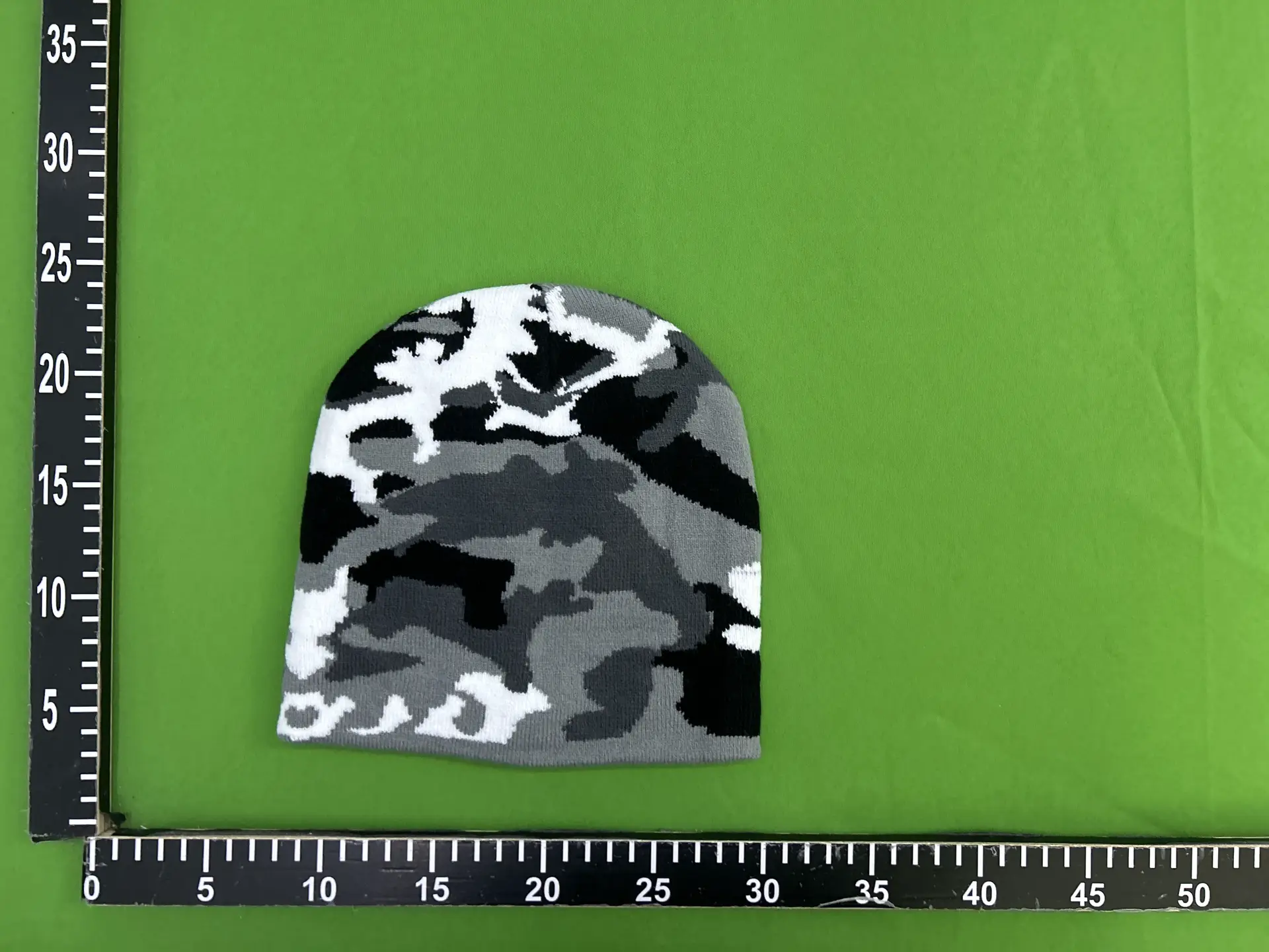 American Retro Camouflage Knitted Wool Hat for Autumn and Winter, Couple Street Style Warm Hat for Men and Women, Stylish Pullover Beanie