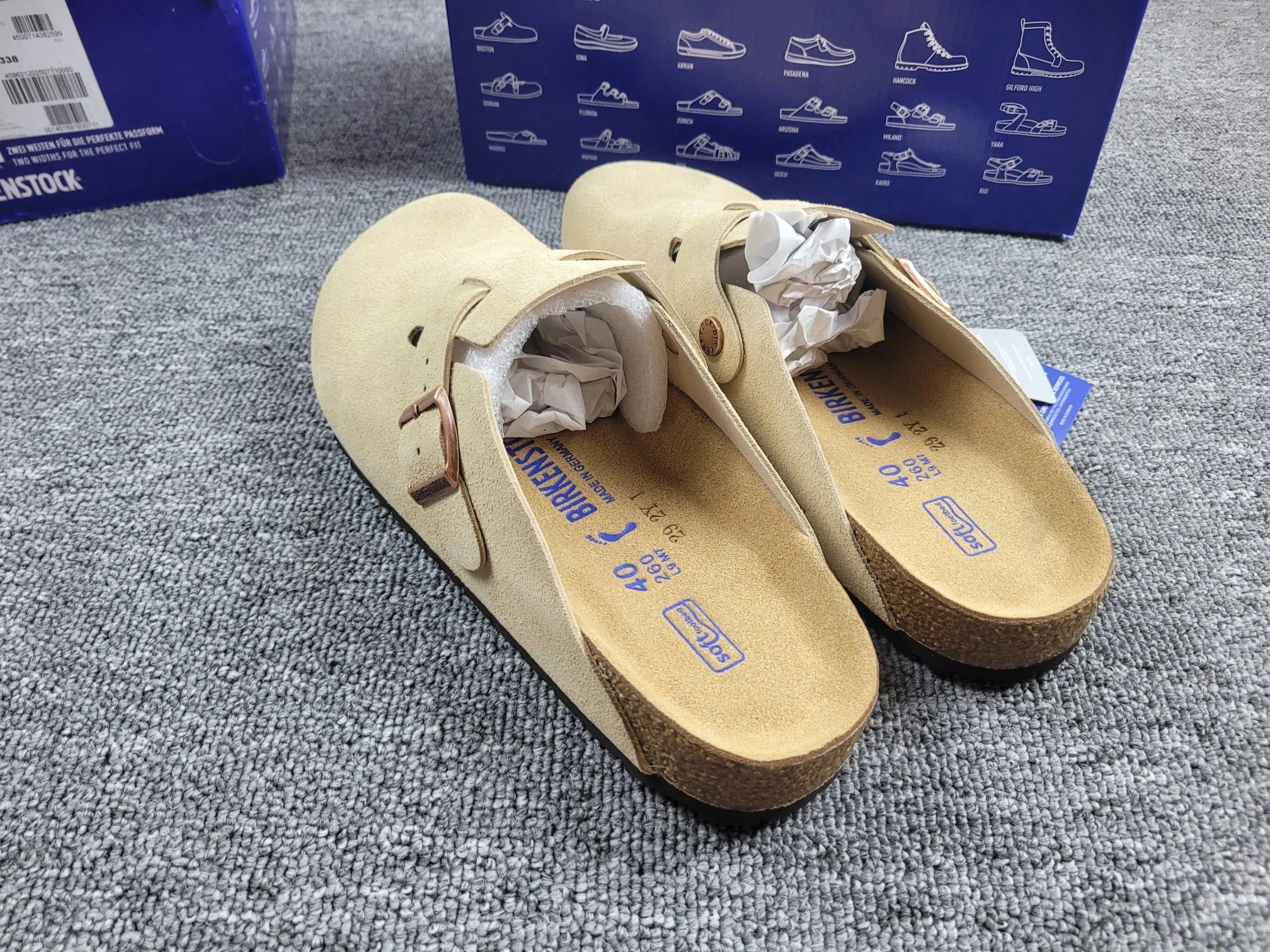 Birkenstock Arizona Soft Footbed Foto QC de WEIDIAN na Qualit.ly