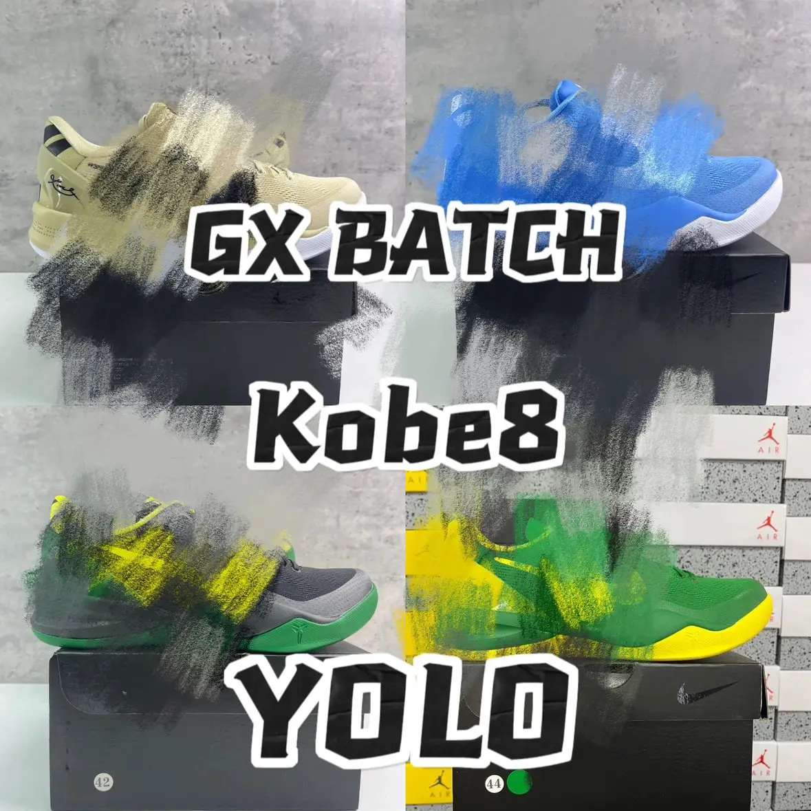 【GX版】Kobe8 无标,光板