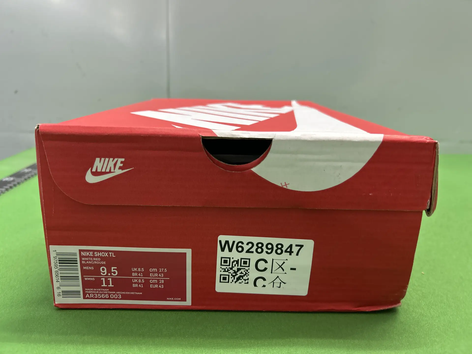 Nike Shox TL White/Red