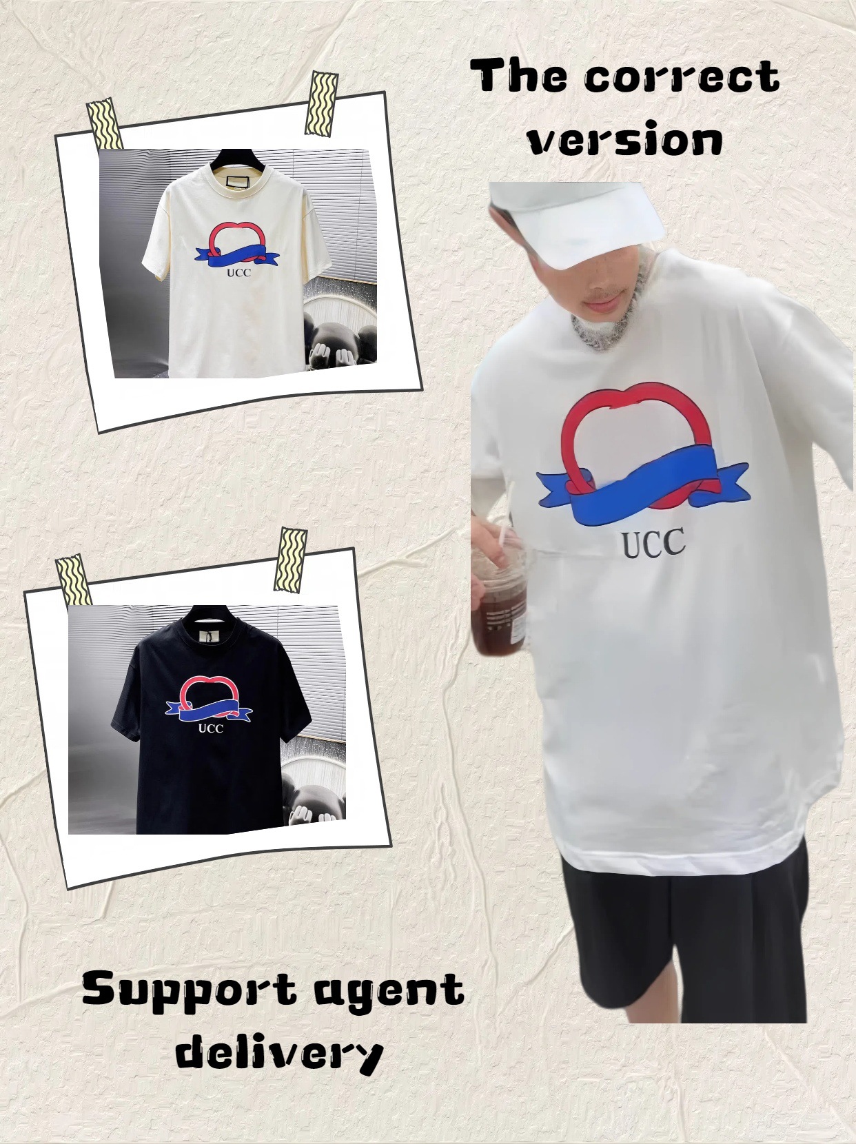 The Correct Version of the New Summer Gu Printed T-Shirt