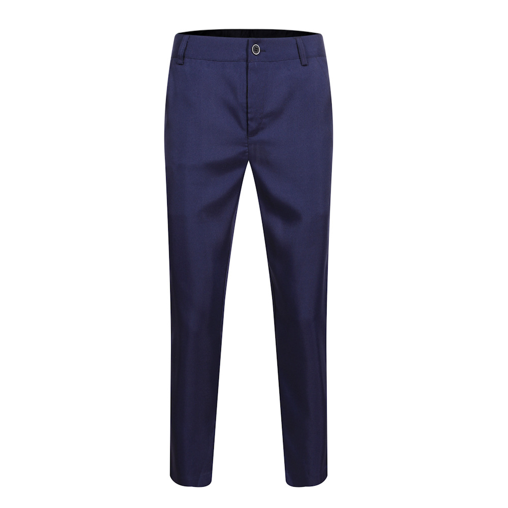 New Foreign Trade Men's Casual Trousers, Slim-Fit Suit Pants, Trendy Slim-Leg Pants for Spring and Autumn Business Wear