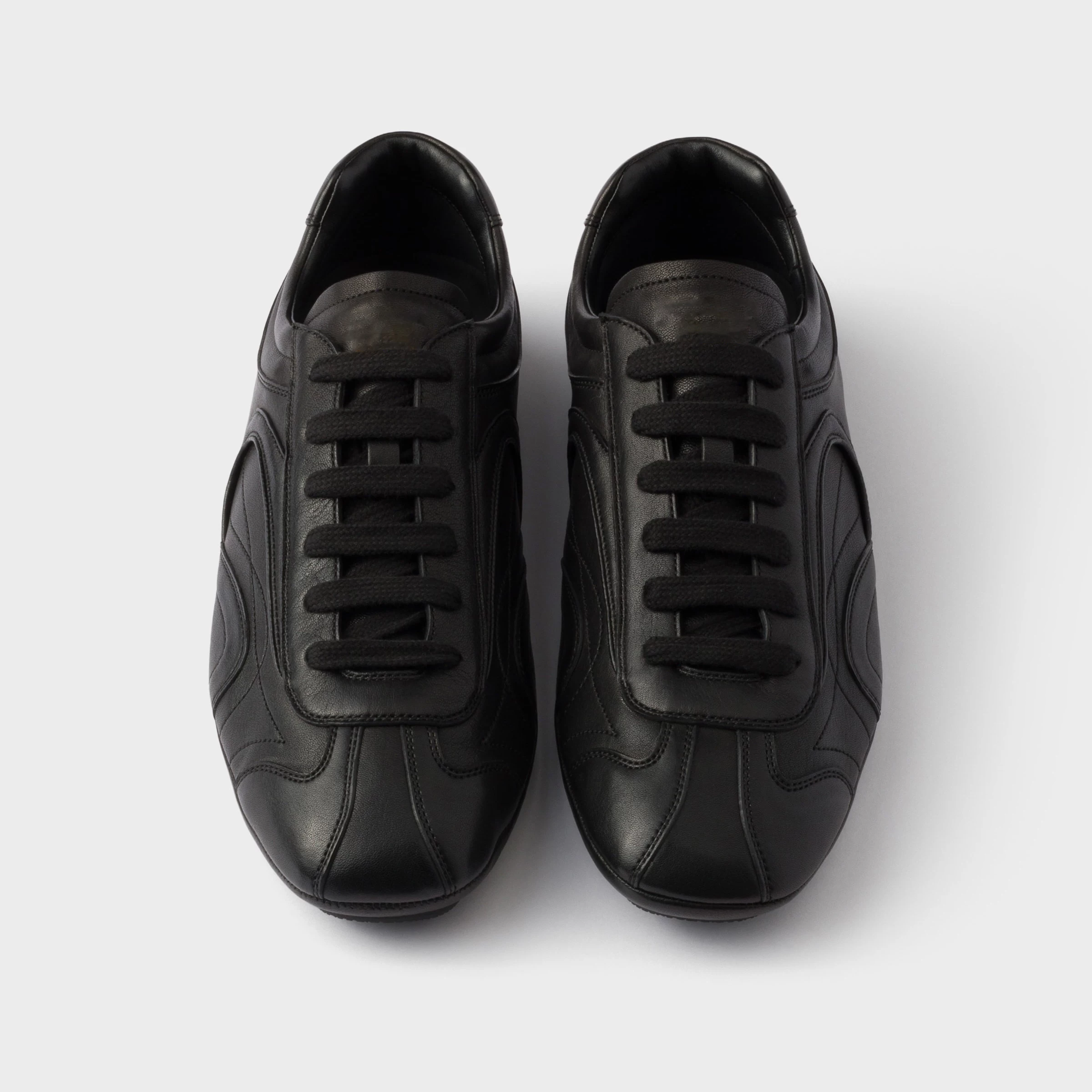 MRLEE's independent style full leather collapse Montecarlo sports shoes with retro style lambskin training shoes