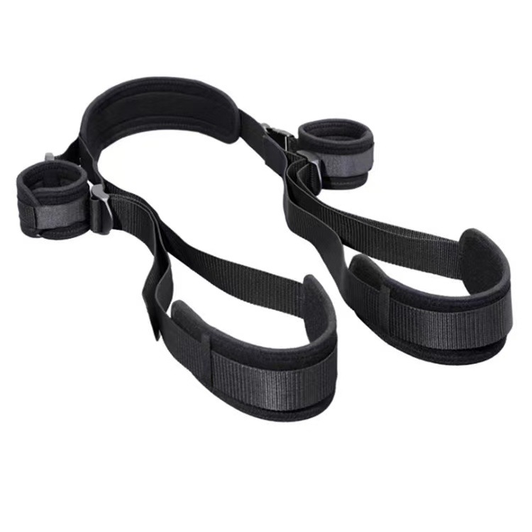 Adult with cuff M Word open leg binding band female flirting couple sex toy supplies wholesale