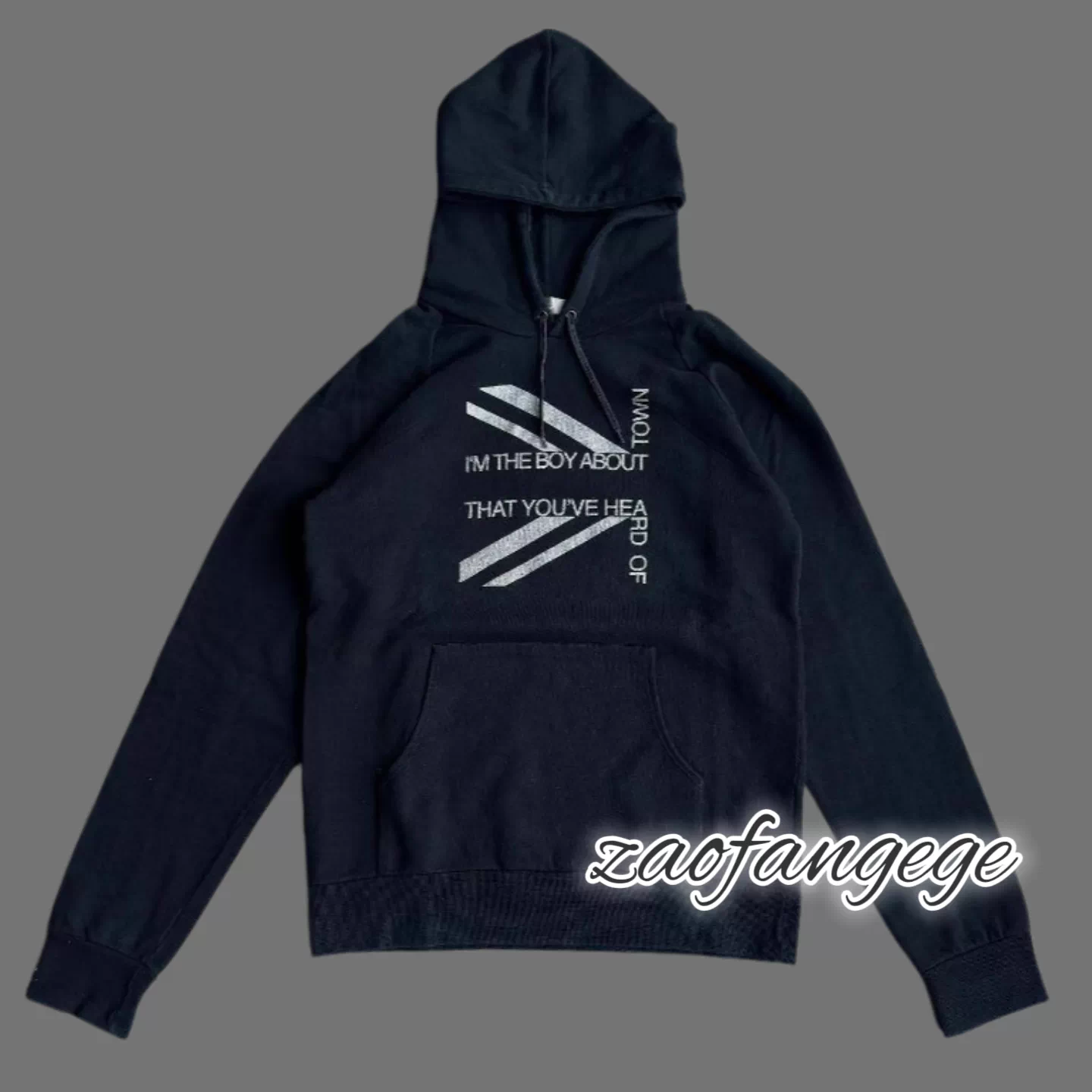 In stock early as a father, independent DH town boy hooded sweatshirt, heidiboy slim fit versatile skinny
