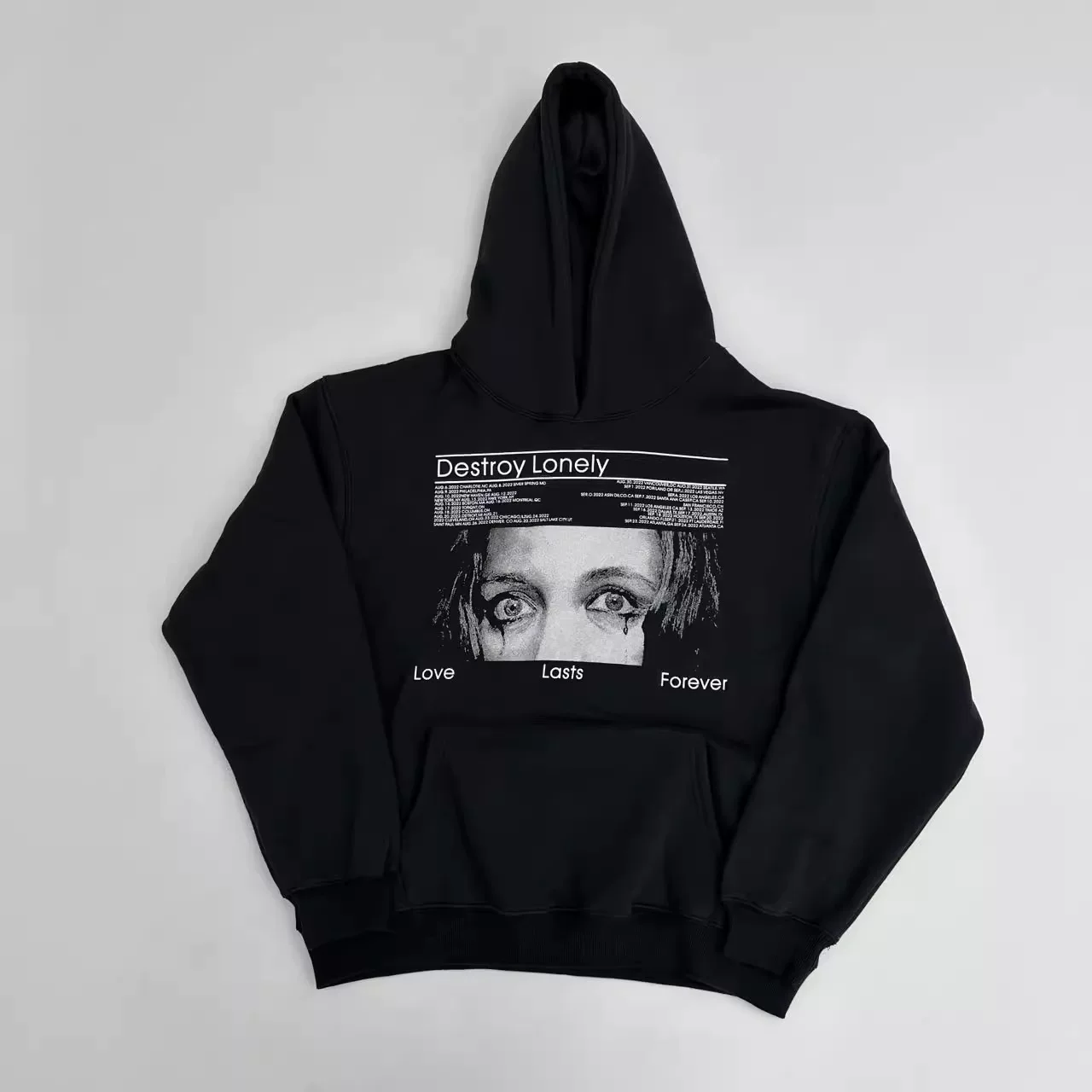 Alyx Co-Branded Playboicartl Destroy Lonely Album Peripherals pullover Sweatshirt Hoodie
