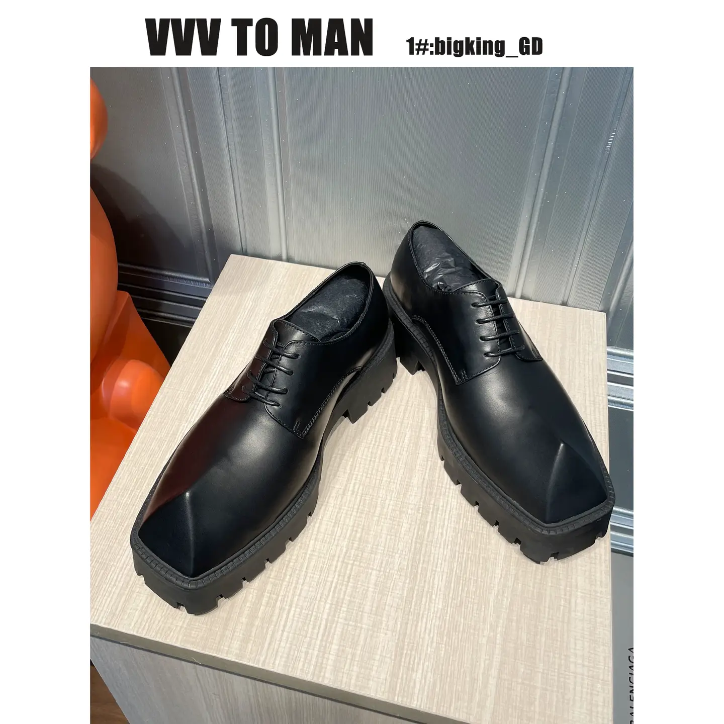 【Vvv to Man】Terry Concave Shape~Rhinoceros Derby Shoes Men Fashionable the King of the Year Is Here
