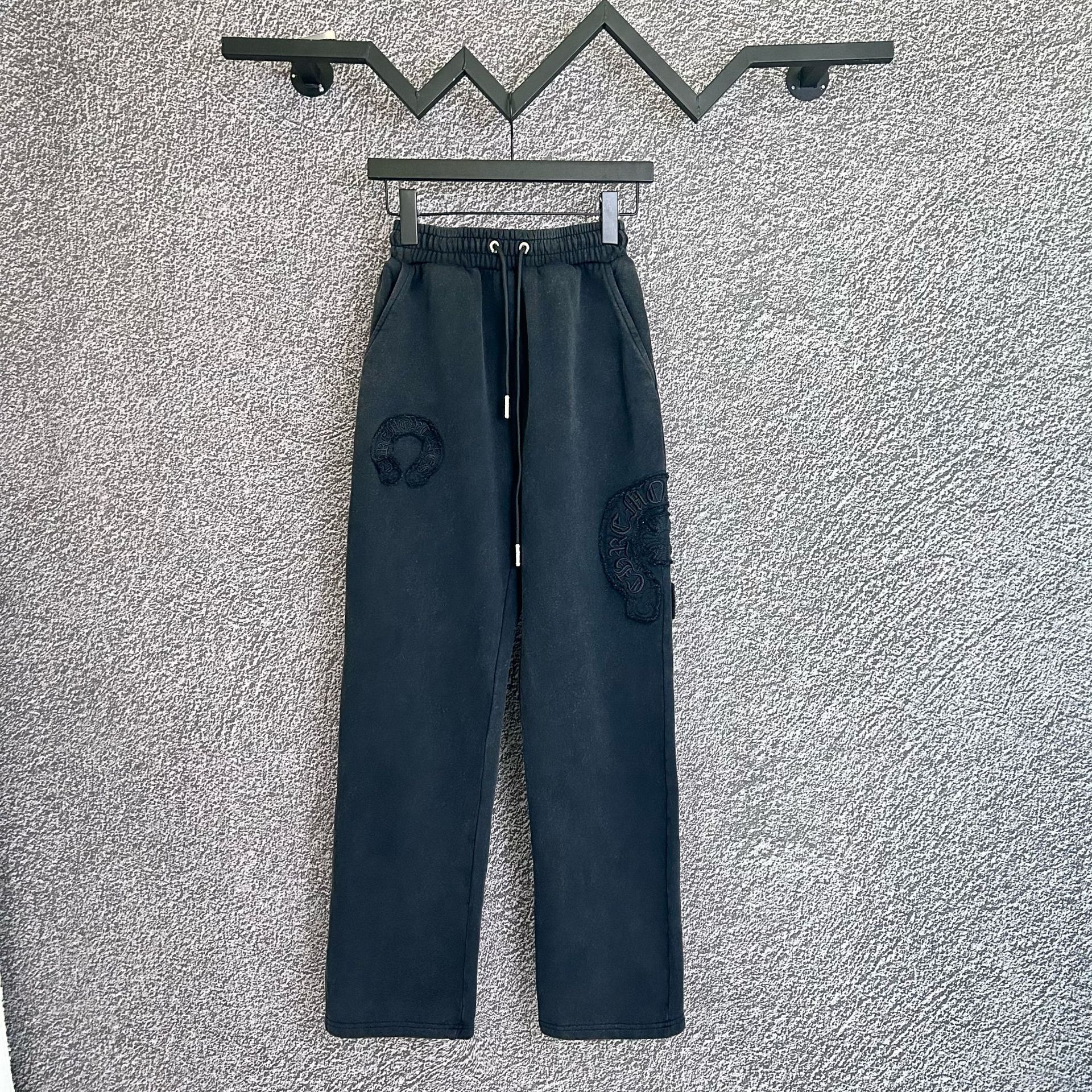 Correct Version of Chrome Hearts Casual Pants, Loose and Versatile, Comfortable and Loose, New Trendy Style
